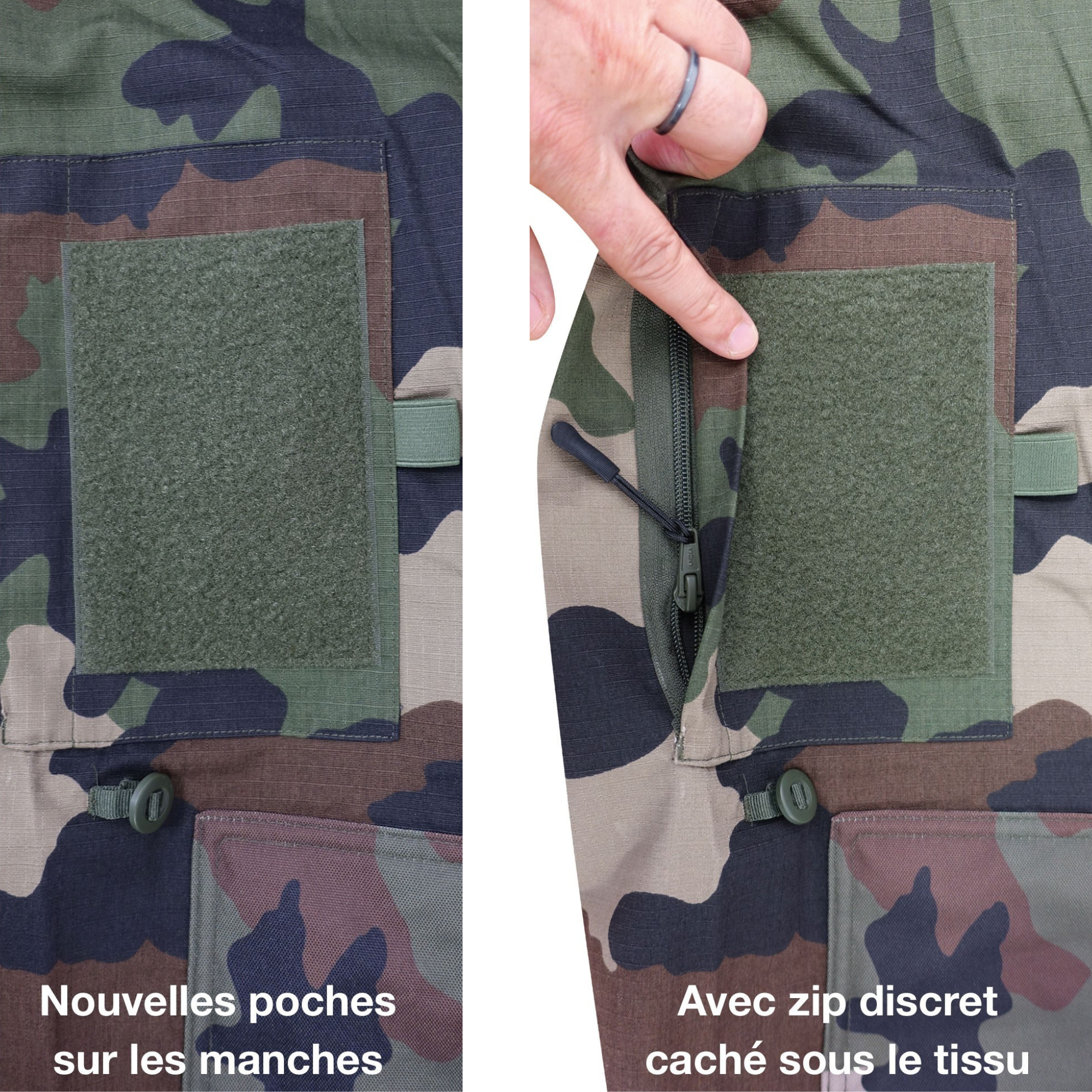 Chemise de Combat Type UBAS en Coton
