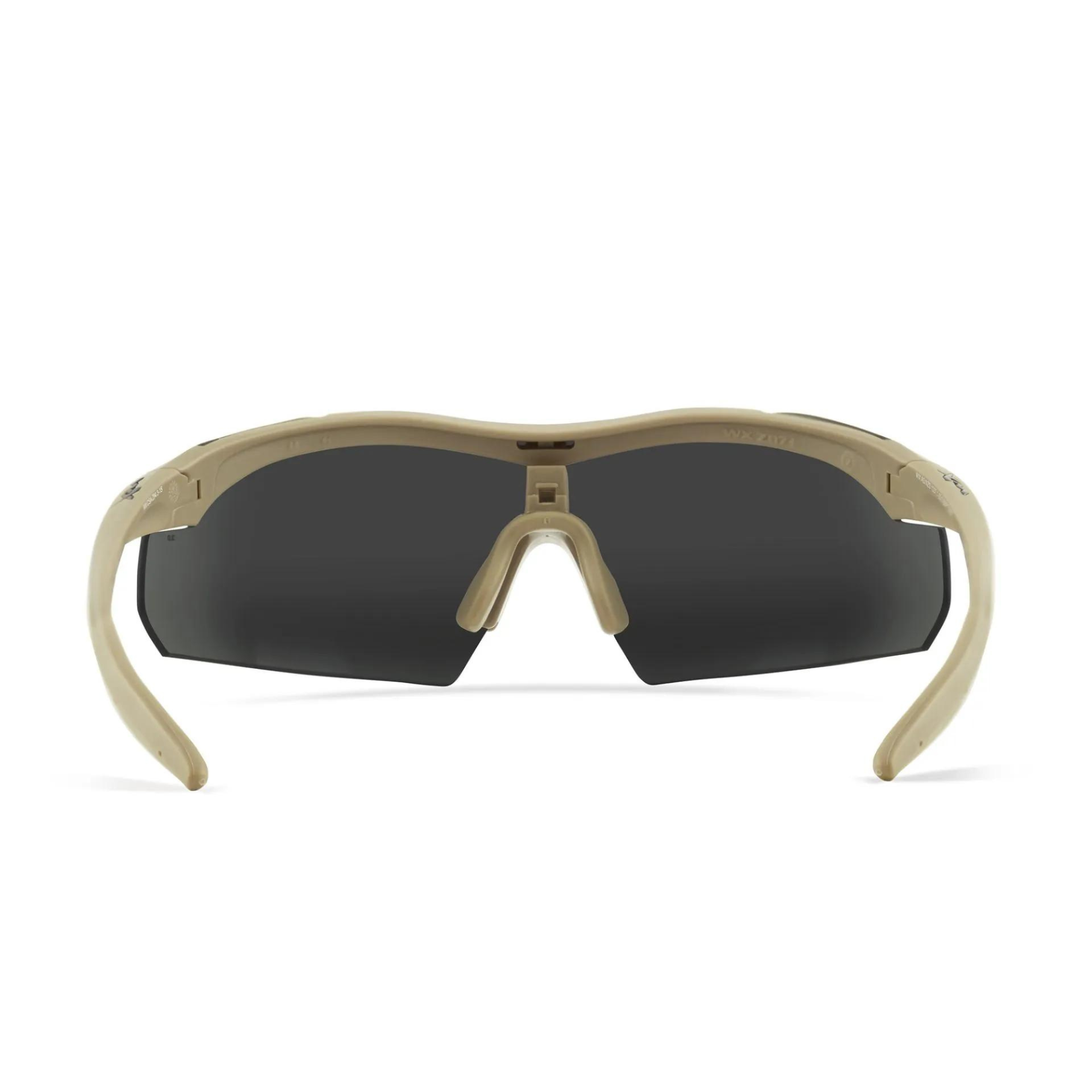 Lunettes Balistique WX VAPOR 2.5 - Double Pack Verre Incolore + Verre Fumé