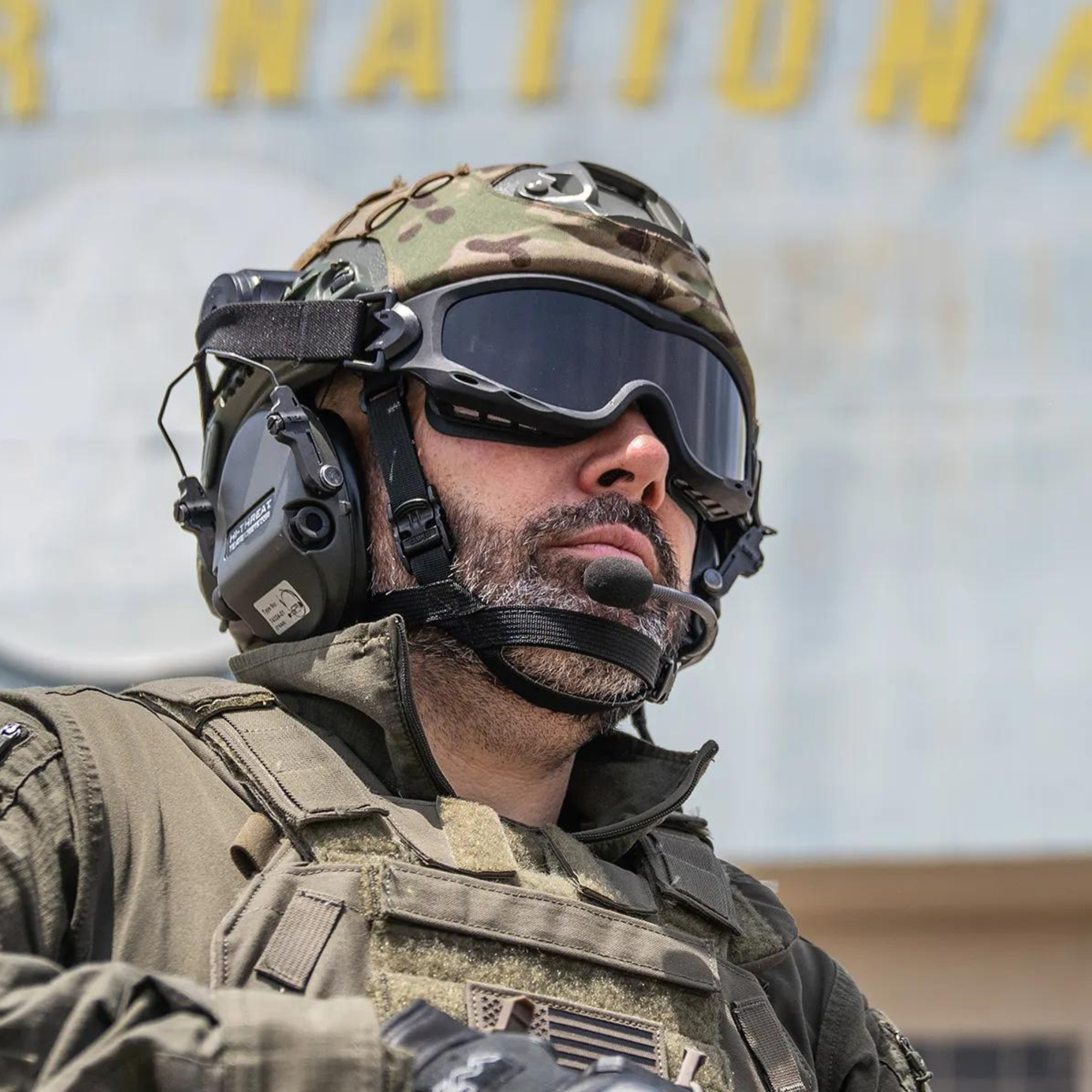 Masque Balistique SPEAR - Triple Pack Verre Fumé + Verre Incolore + Verre Orange