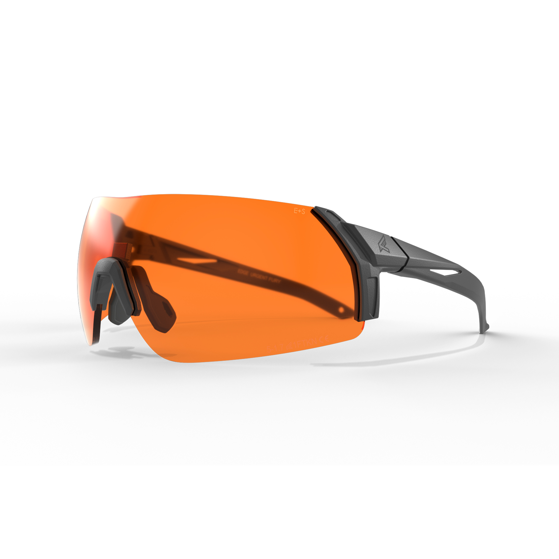 #couleur du cadre_noir #couleur de lentille_orange