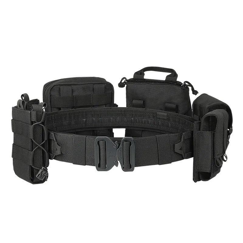 Ceinturon Tactique MOLLE avec accessoires