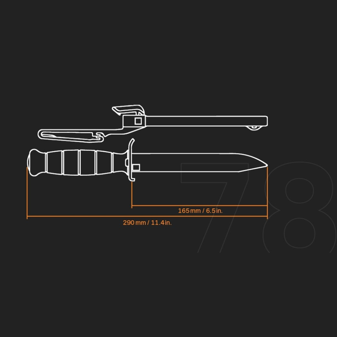 Couteau Feldmesser 78