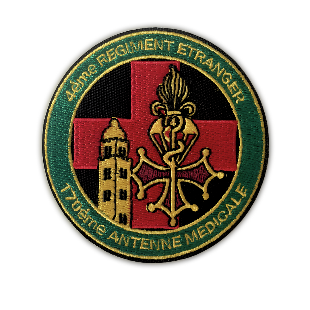 Écusson CMA 4e RE – 170ᵉ Antenne Médicale