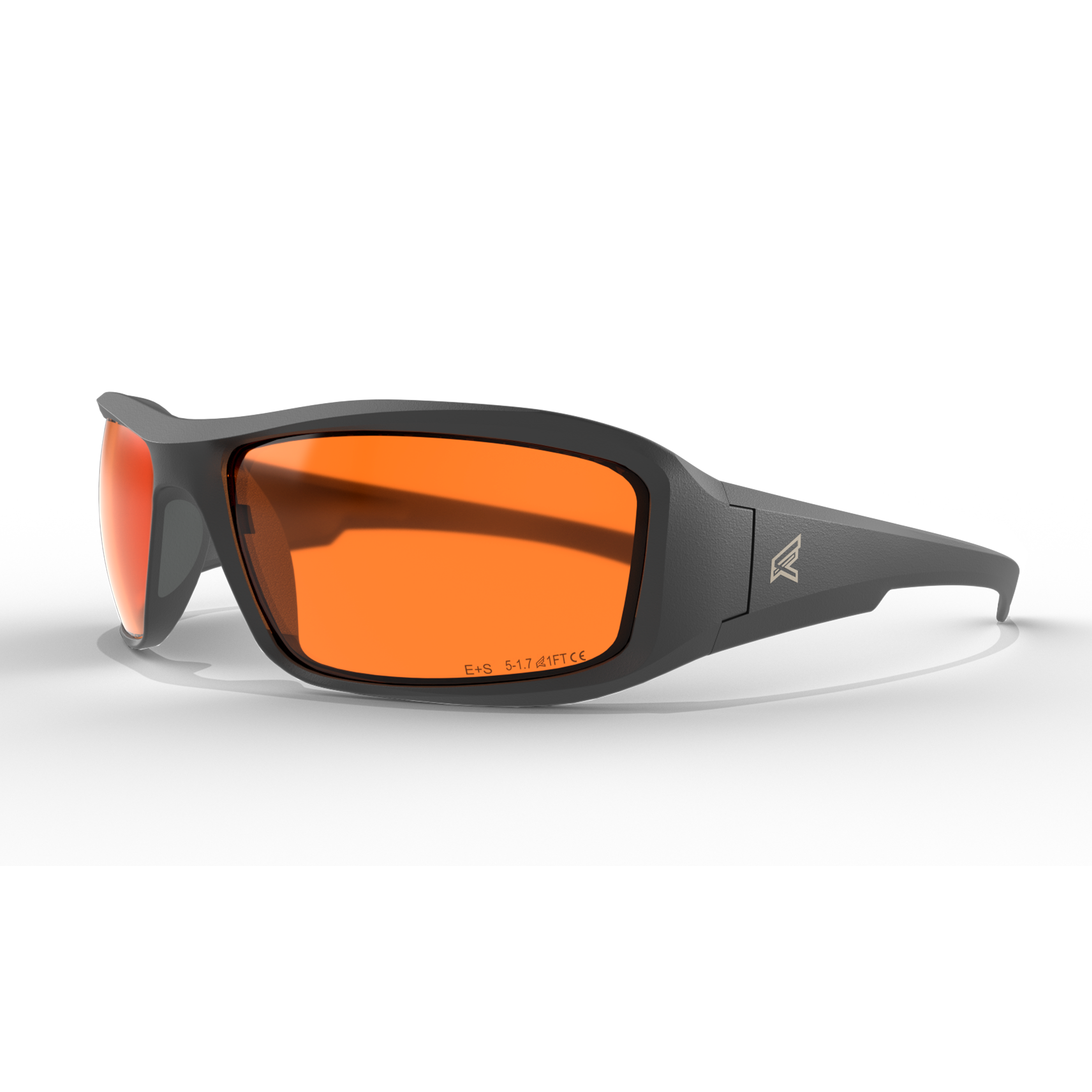 #couleur du cadre_noir #couleur de lentille_orange