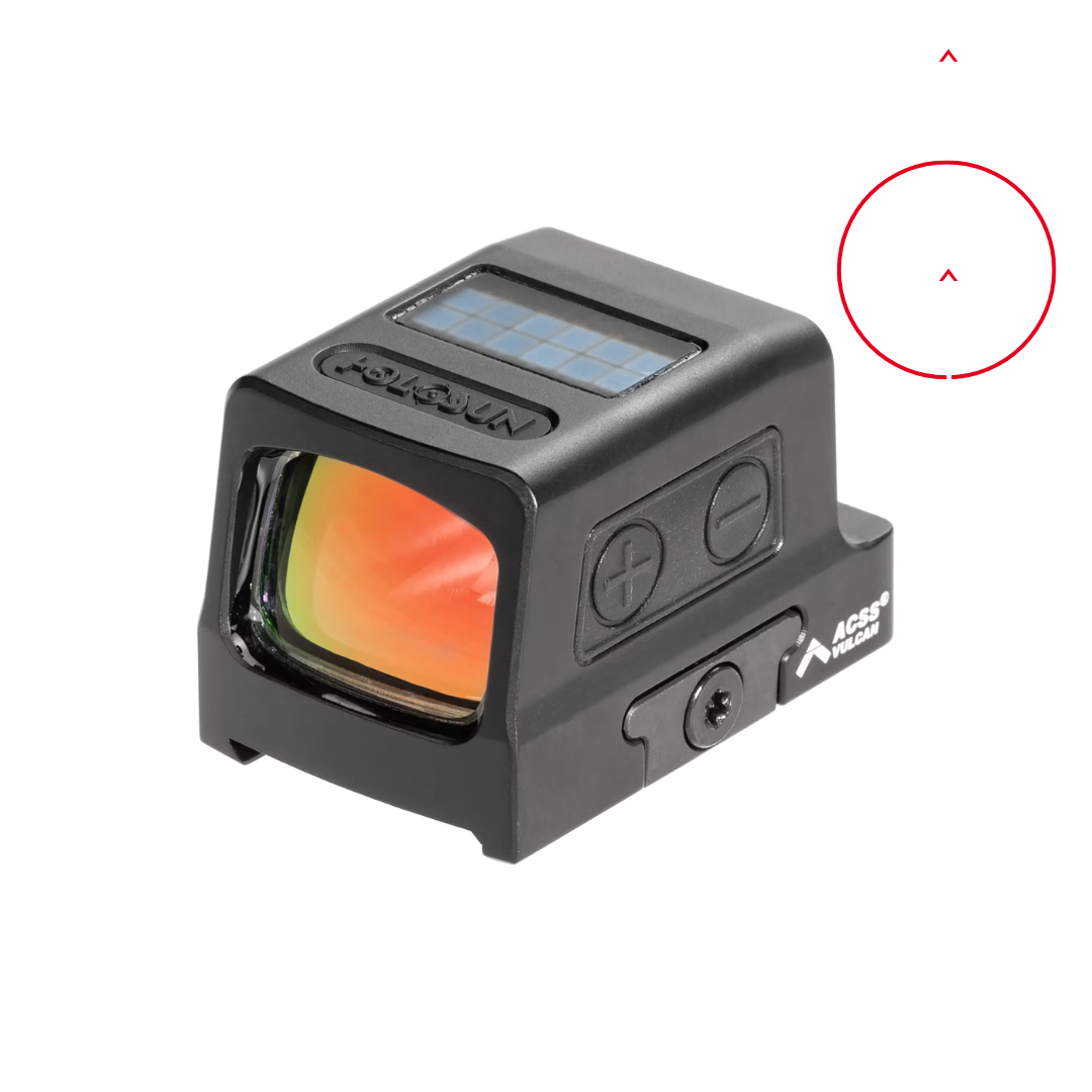 Micro-Viseur Reflex Fermé HE509-RD ACSS – Réticule Rouge + Plaque 507C