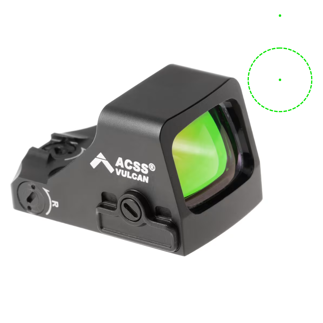 Micro-Viseur Reflex HE507K-GR-X2 ACSS – Vert Compact CCW