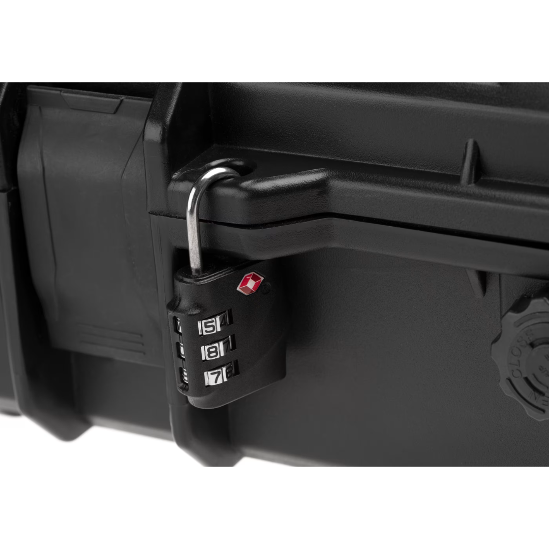 Valise 100 cm à roulettes pour arme longue avec mousse PNP