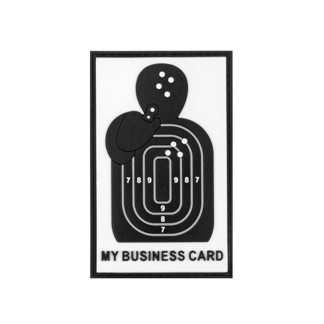 Patch PVC "My Business Card"