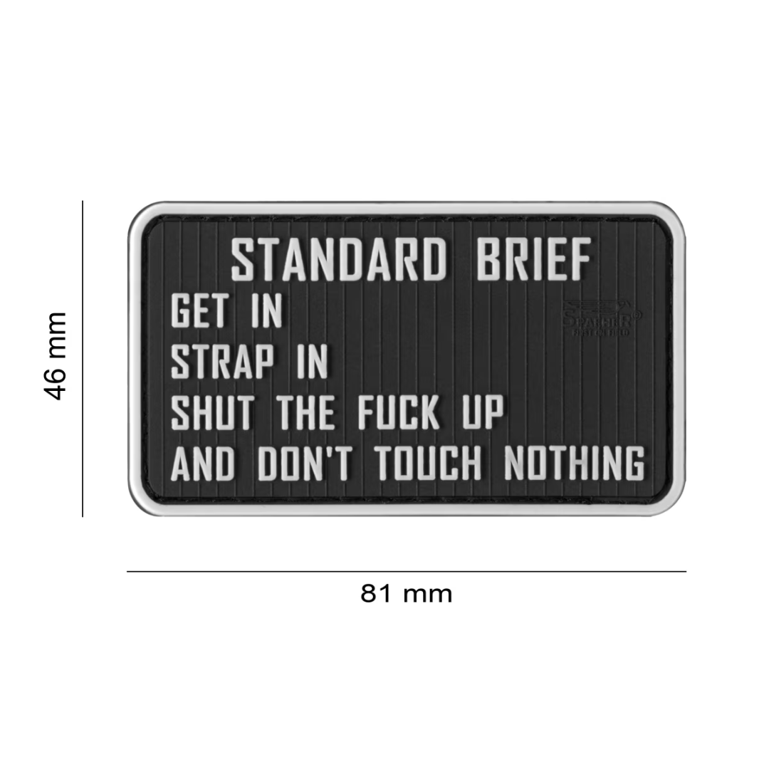 Patch PVC “Standard Briefing” – JTG®