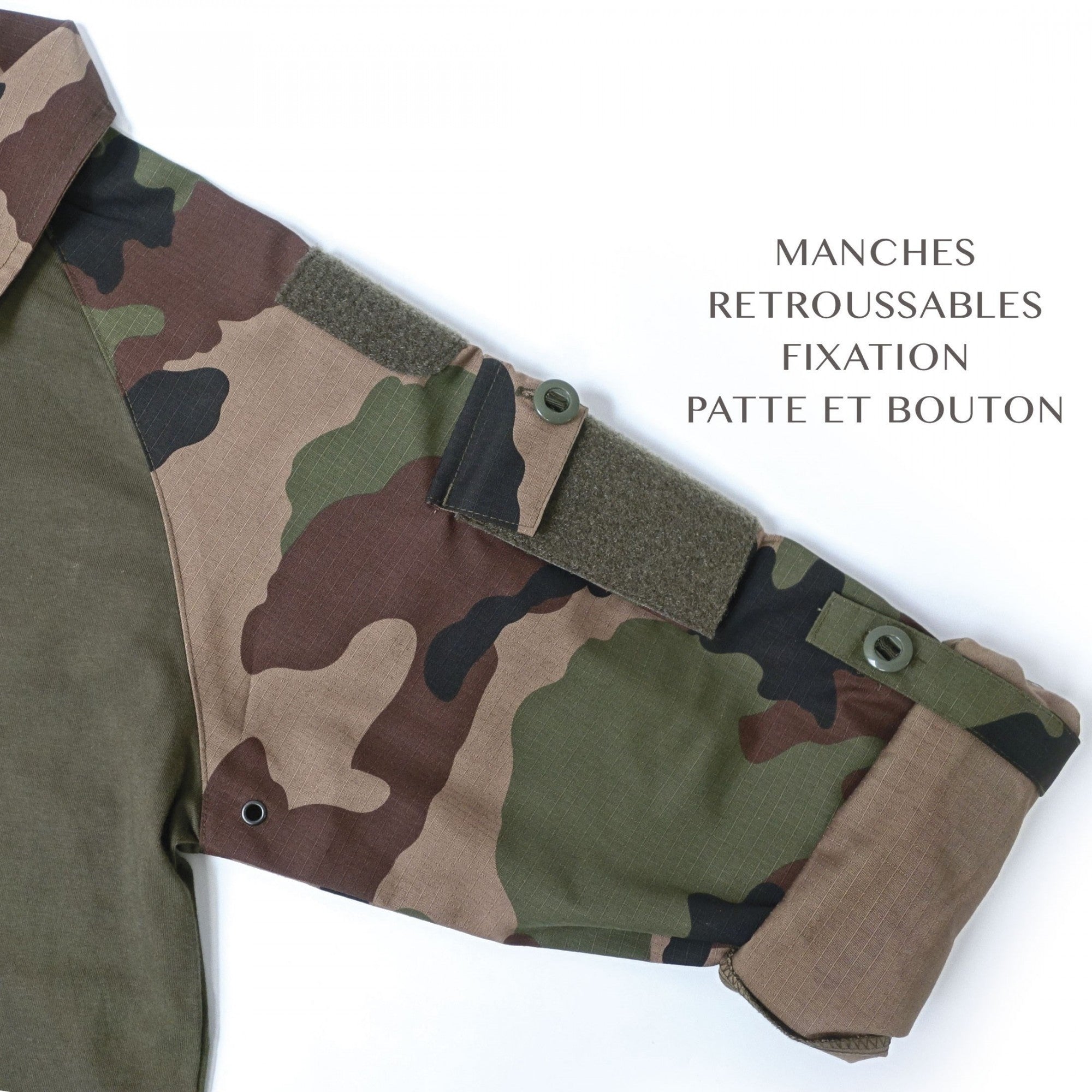 Chemise de Combat Type UBAS en Coton