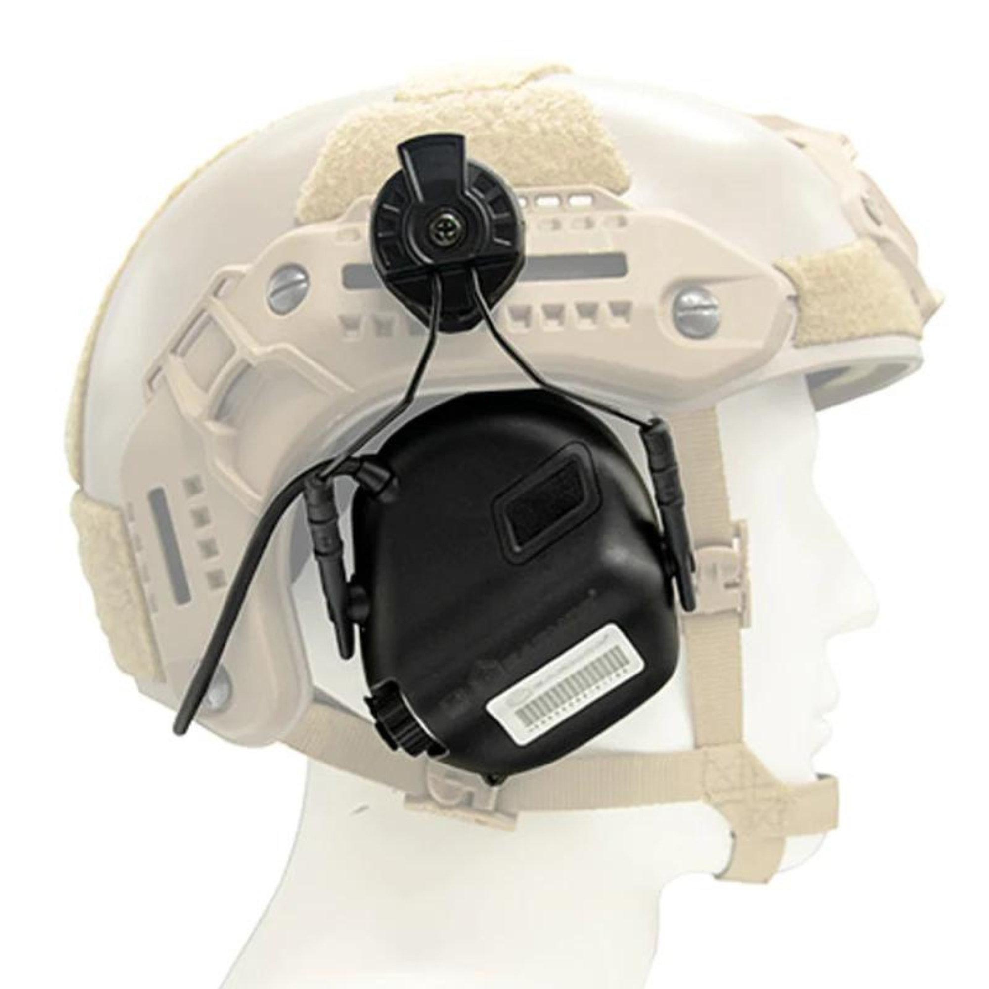 Adaptateur M13/MTEK M-LOK pour Casque Anti-Bruit