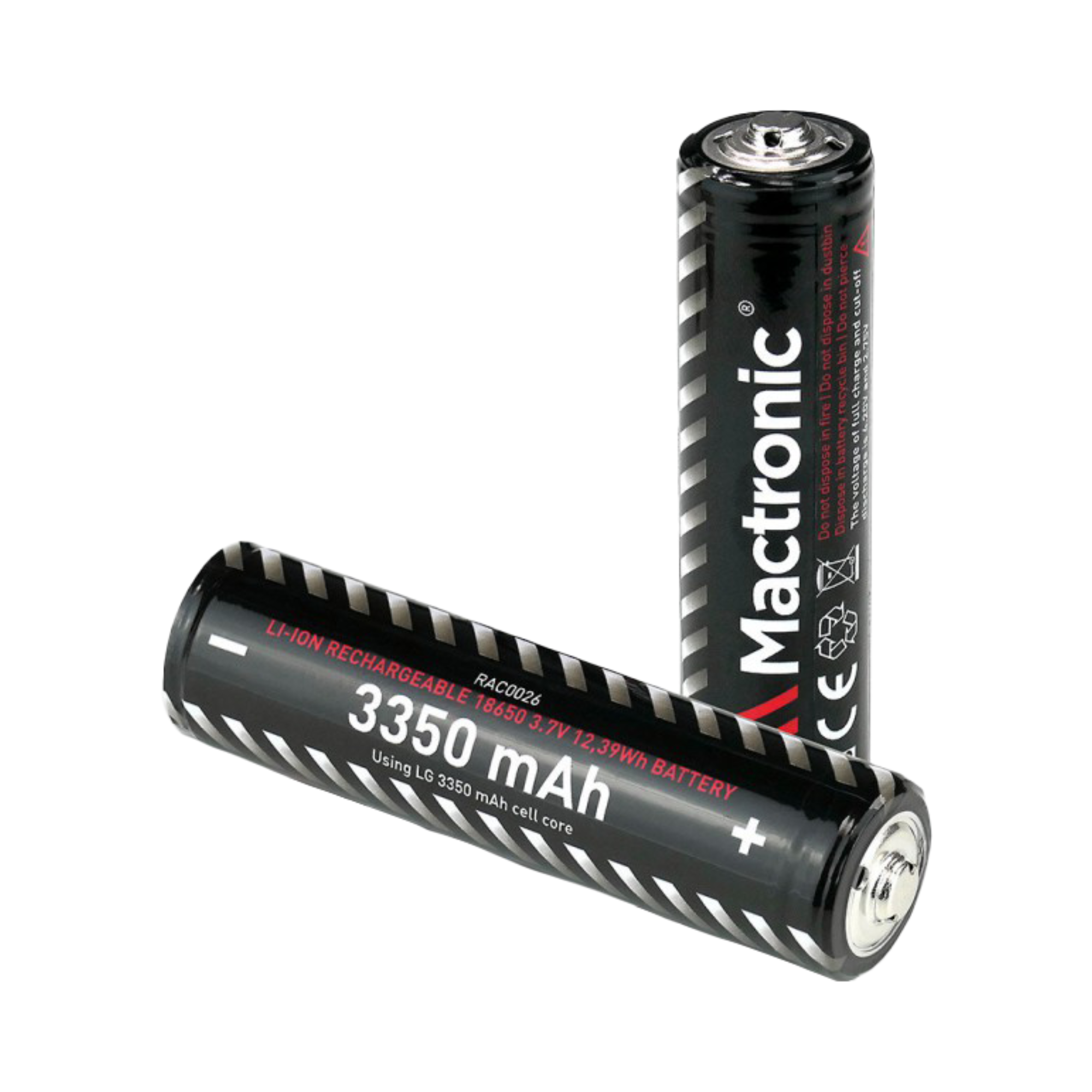 Batterie 18650, 3,7 V - 3400 mAh