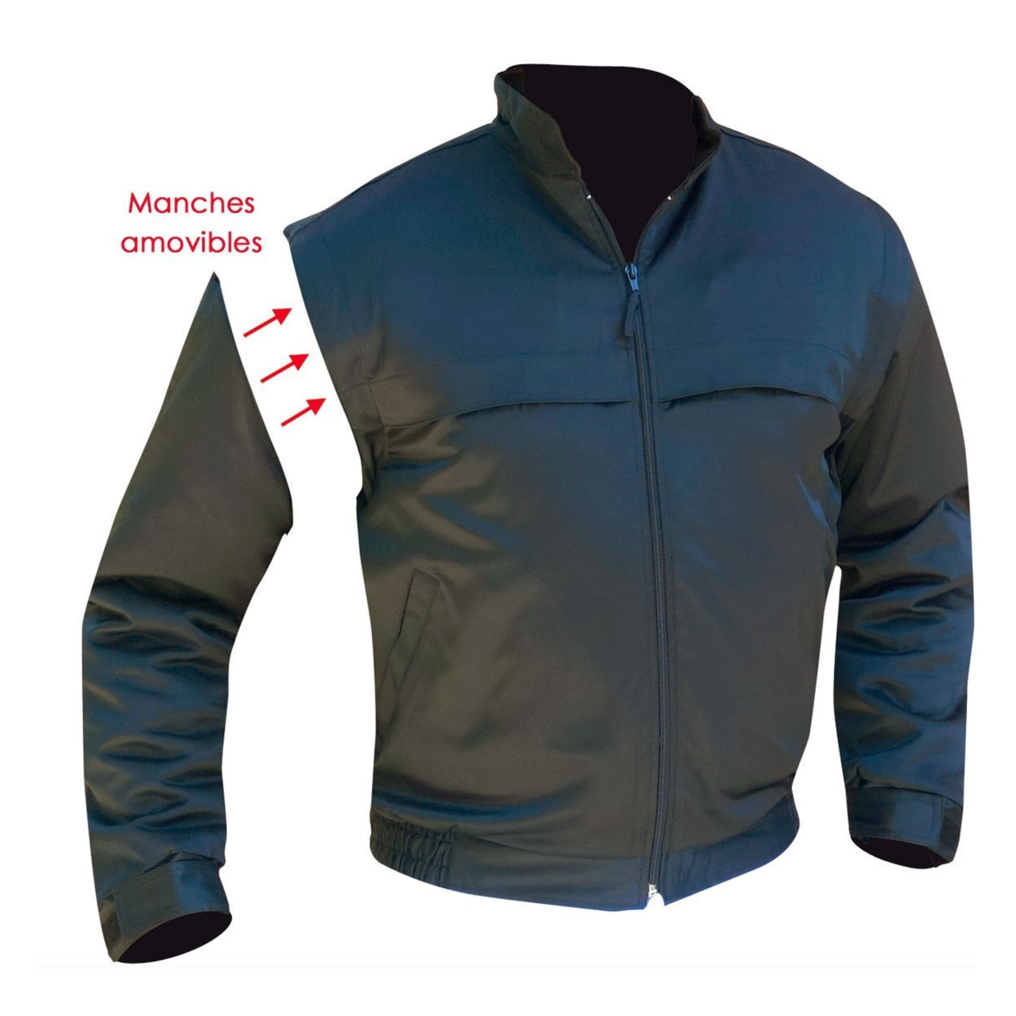 Blouson Platinium® Performance avec Manches Amovibles et Flaps