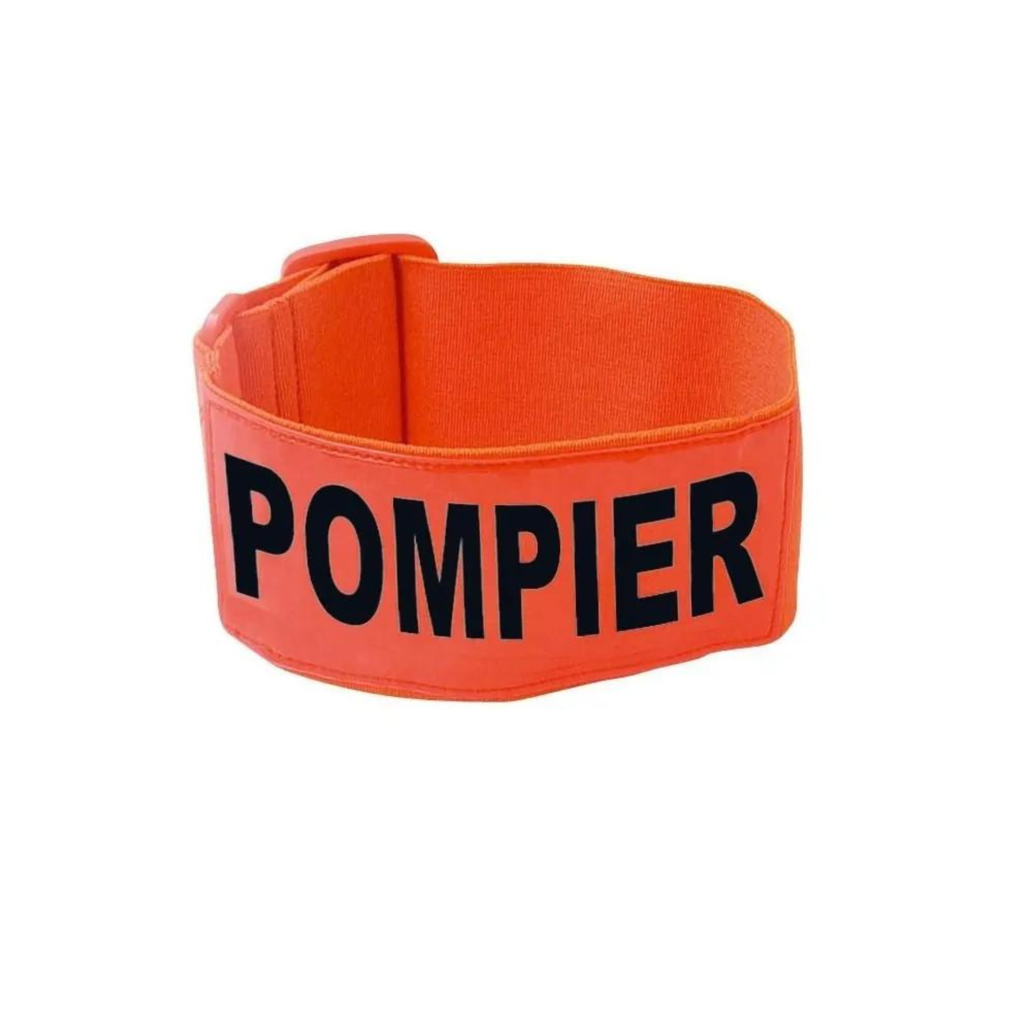 Brassard Orange Fluo Pompier