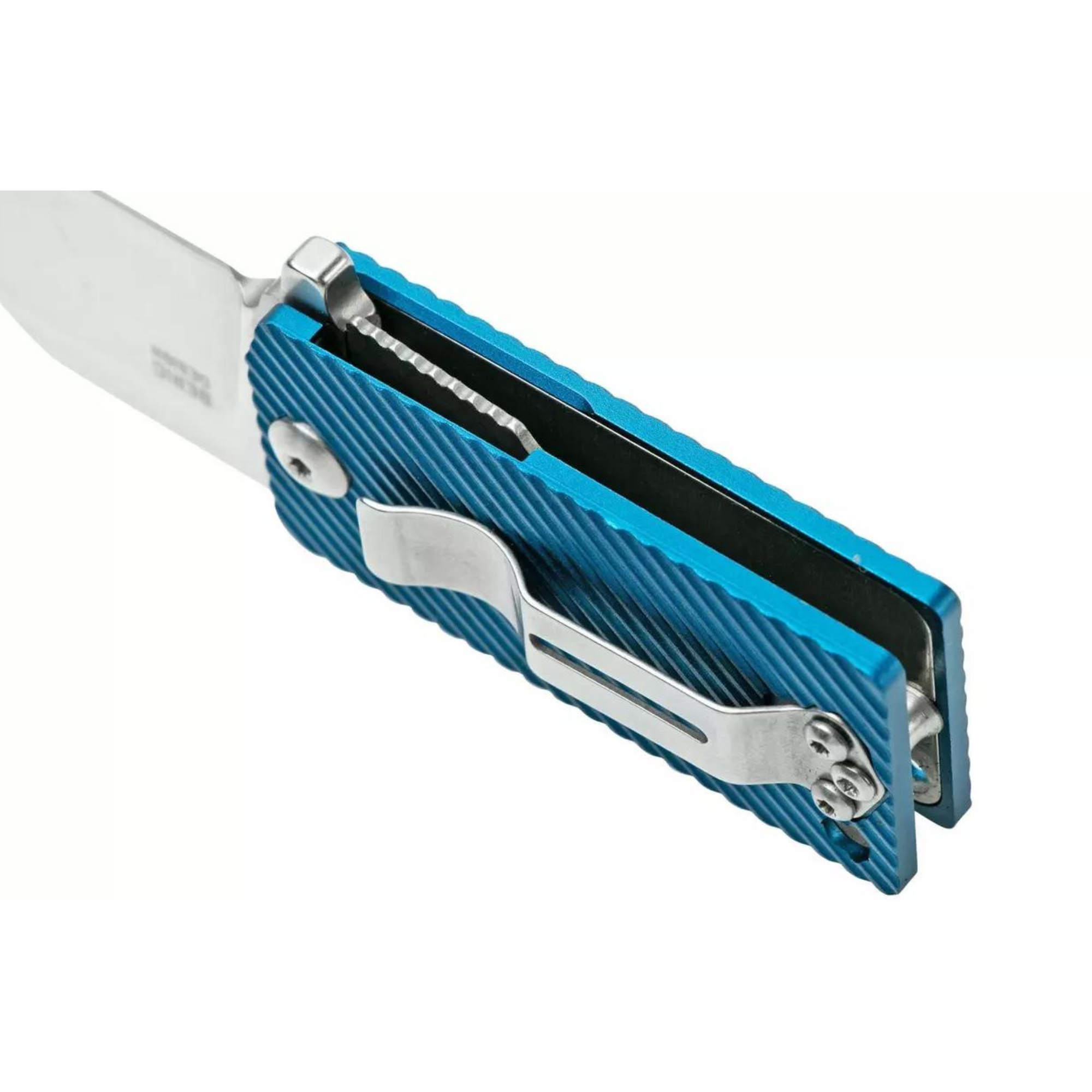 Couteau Pliant B-KEY Bleu Anodisé