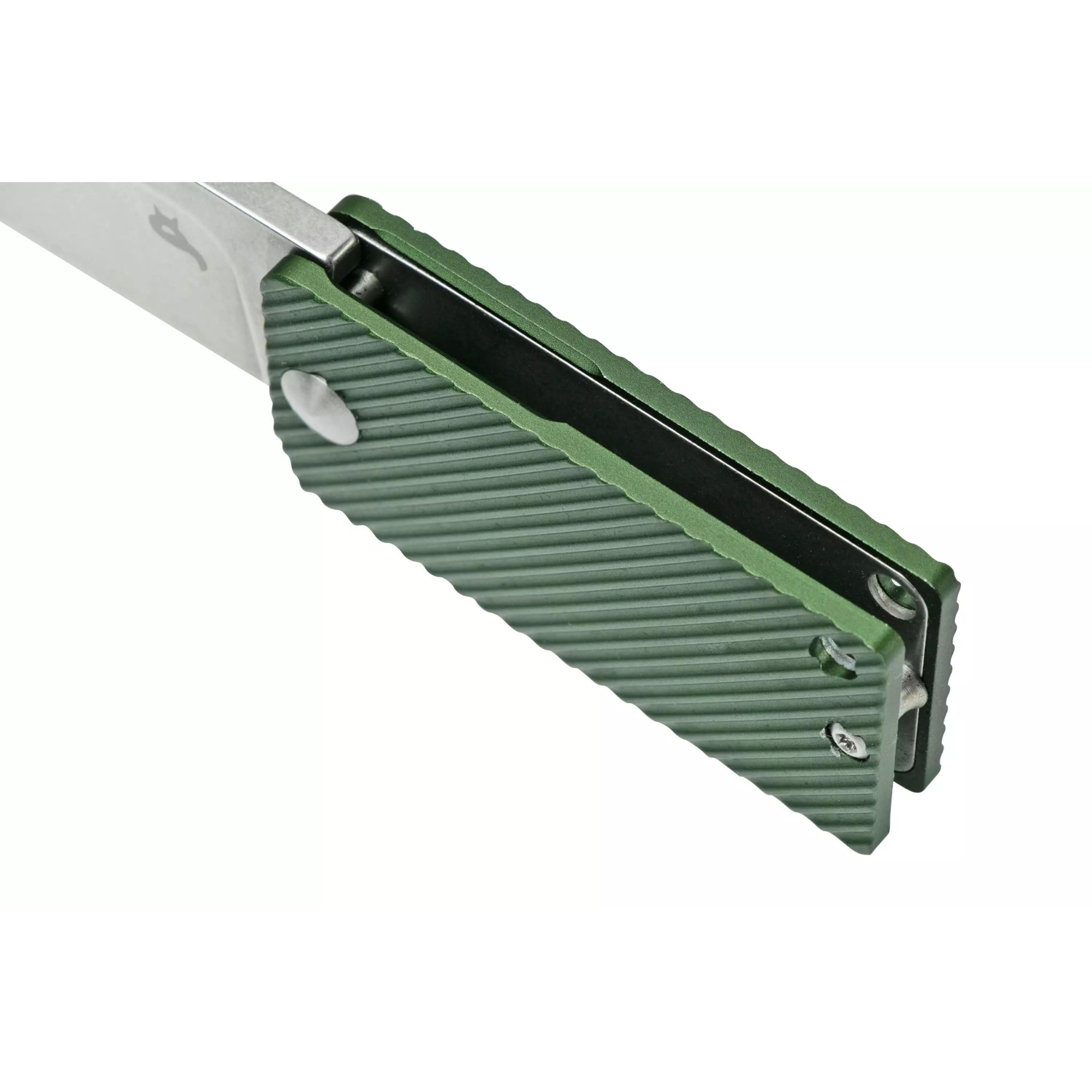 Couteau Pliant B-KEY Vert OD Anodisé