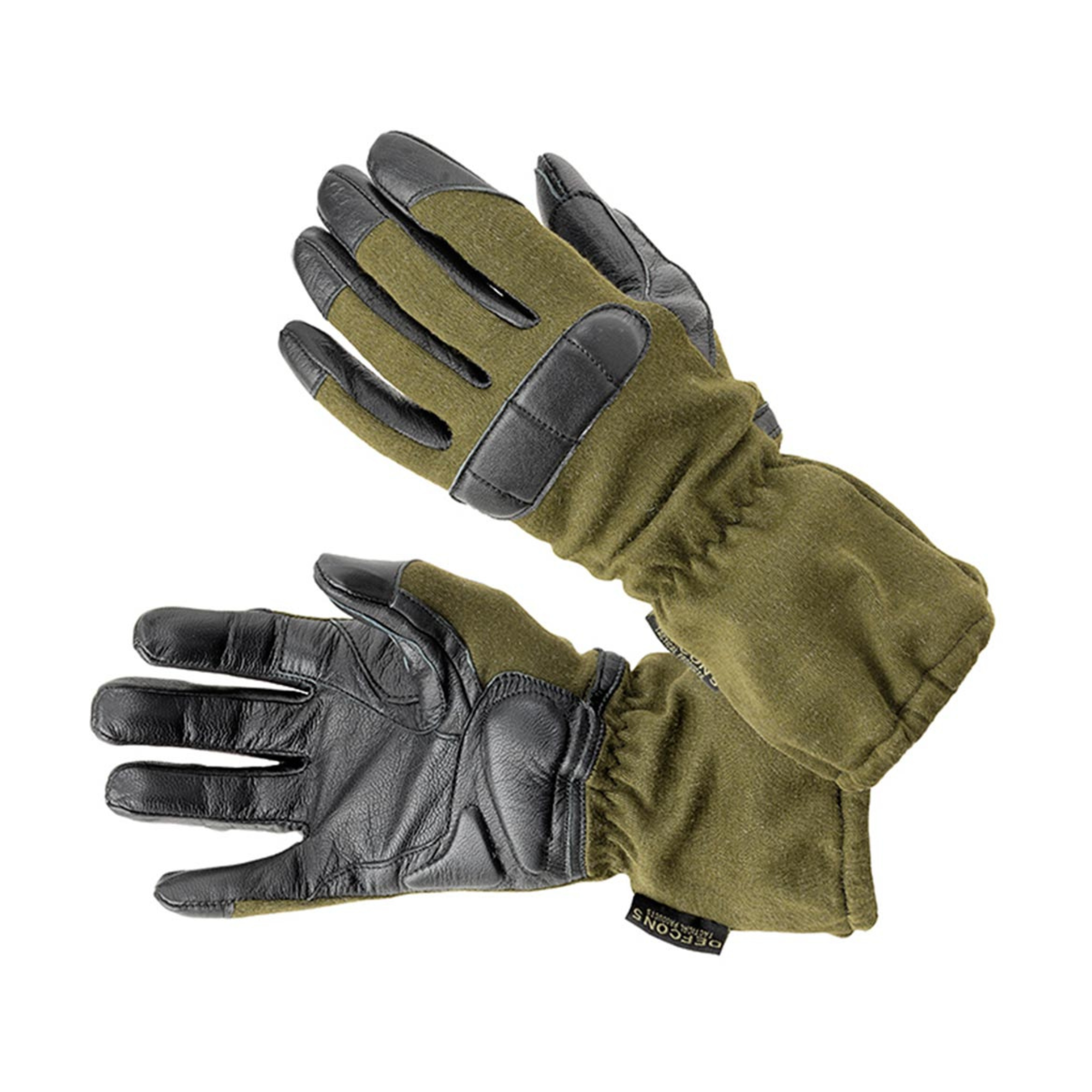 Gants Long Ignifuge en Nomex® avec Paume en Cuir