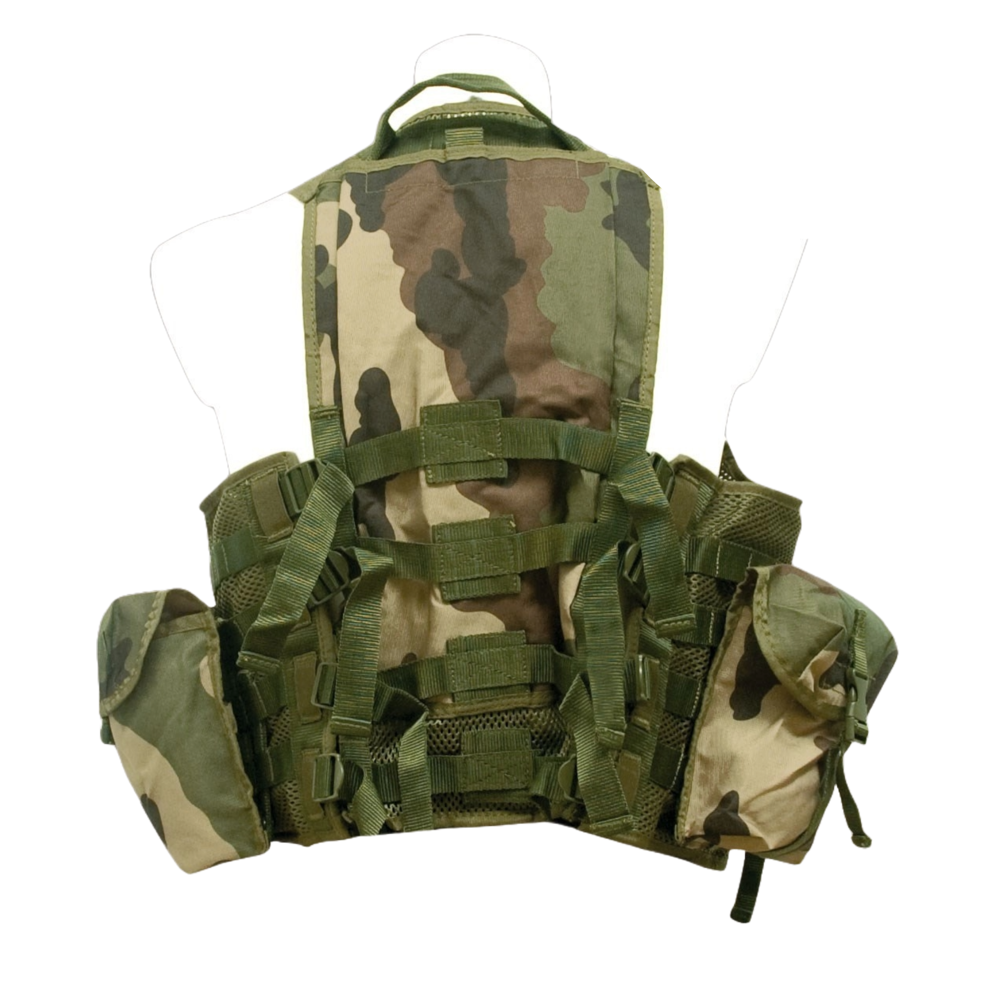 Gilet Militaire d'Assaut Camouflage Centre Europe