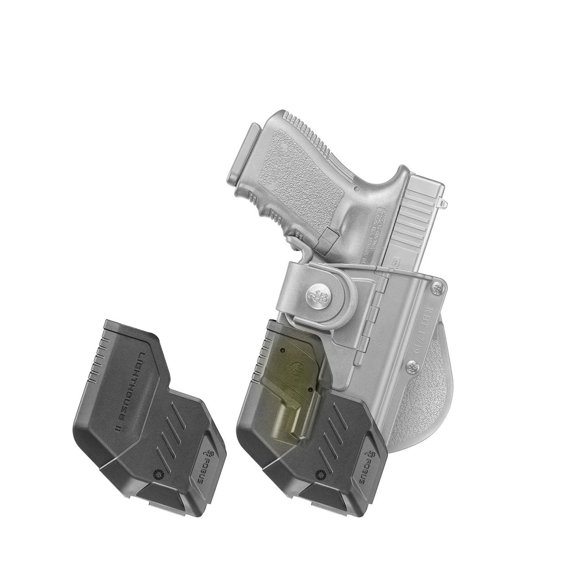 Holster pour Glock 17, 22, 31 avec Lighthouses II et III inclus