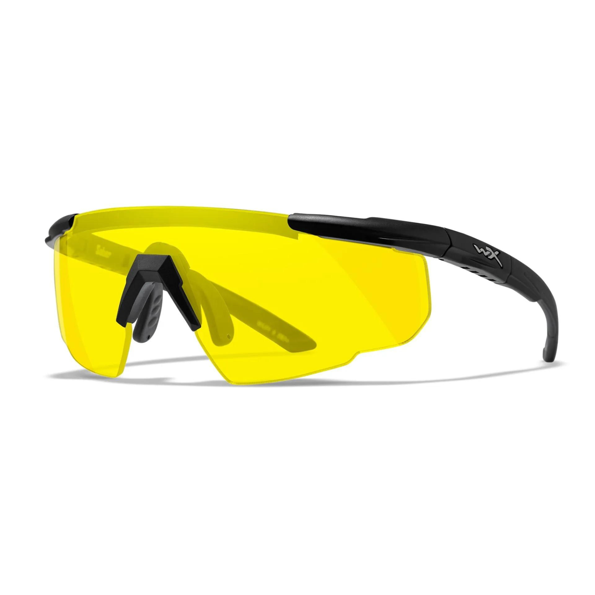 Lunettes Balistique SABER ADVANCED - Noir et Verre Jaune