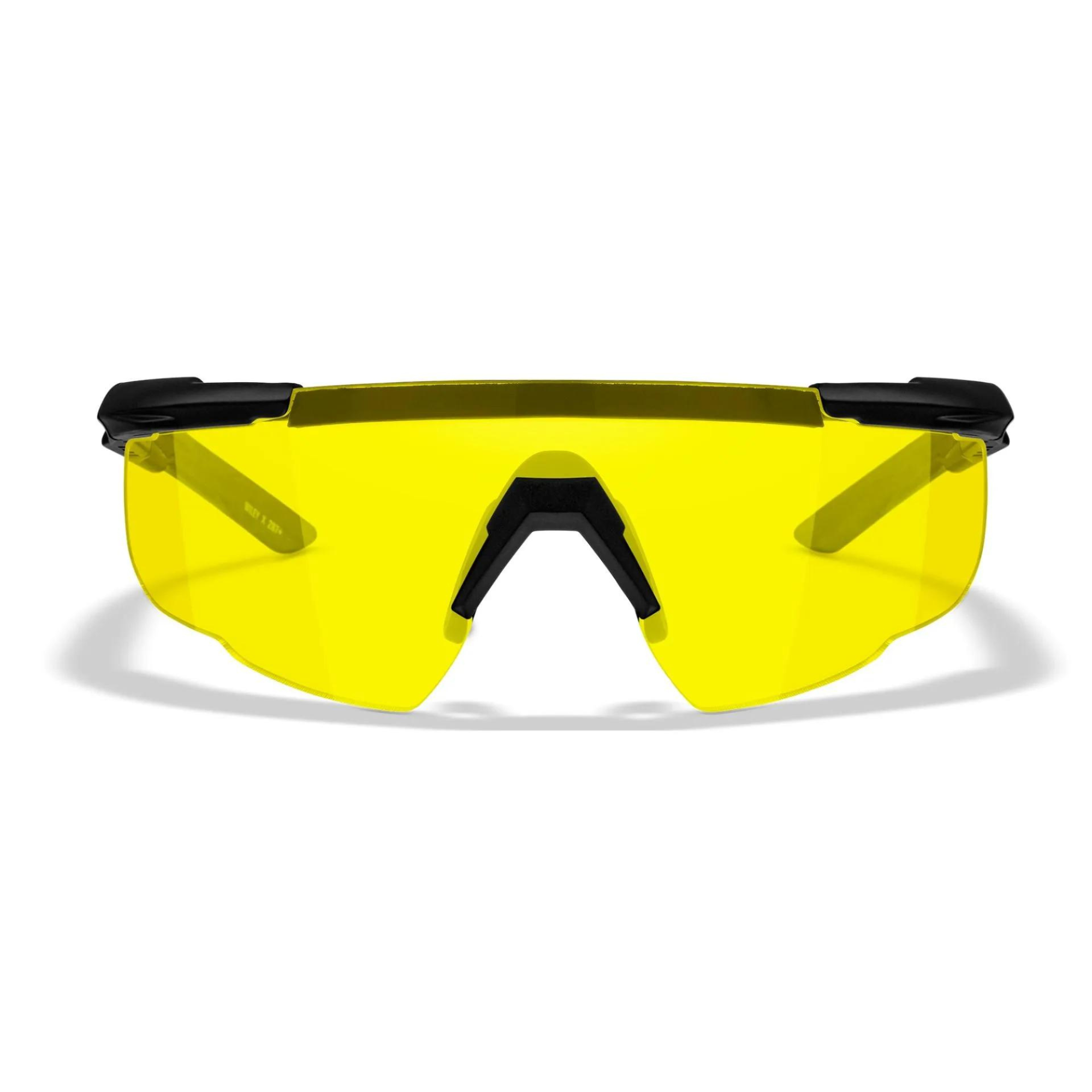 Lunettes Balistique SABER ADVANCED - Noir et Verre Jaune