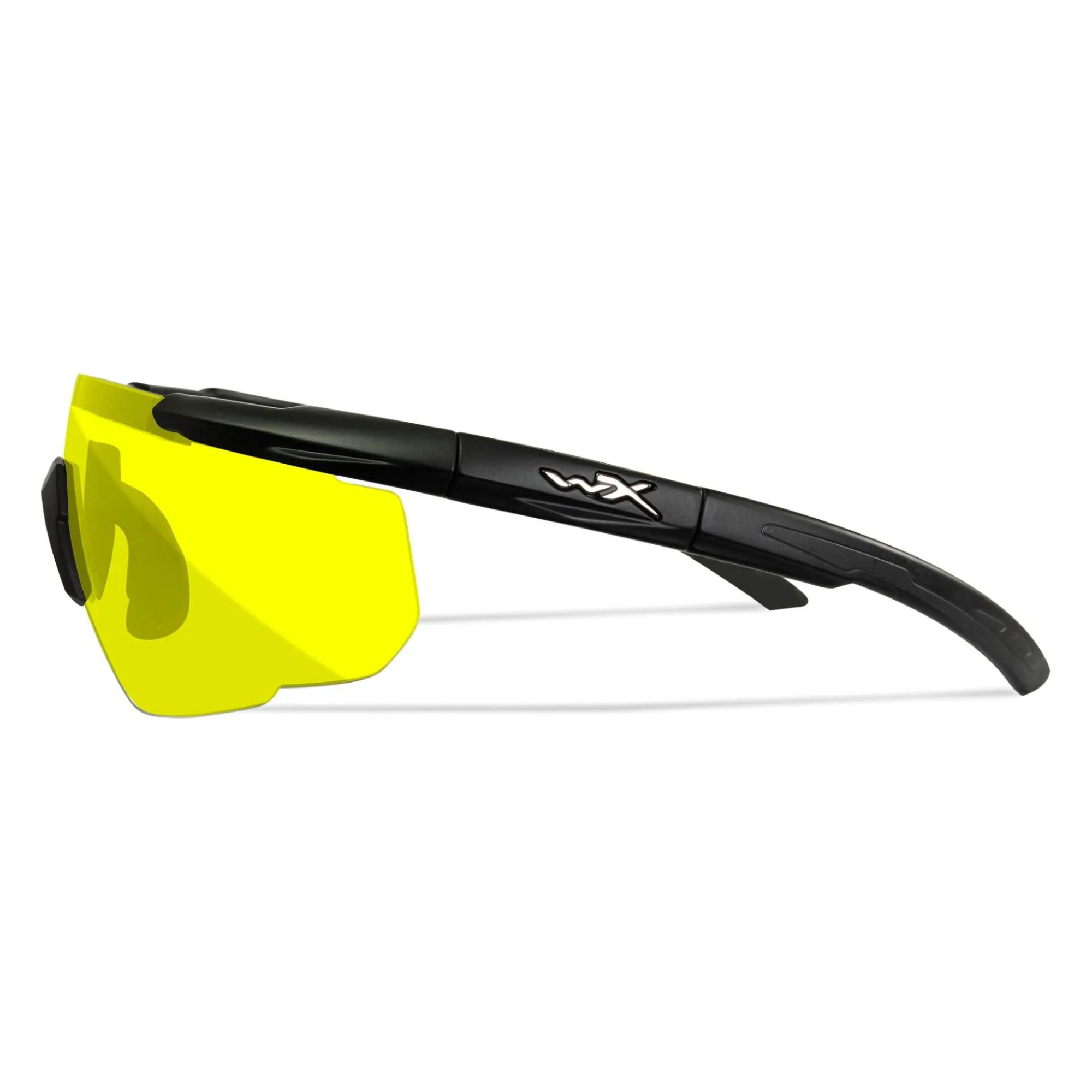 Lunettes Balistique SABER ADVANCED - Noir et Verre Jaune