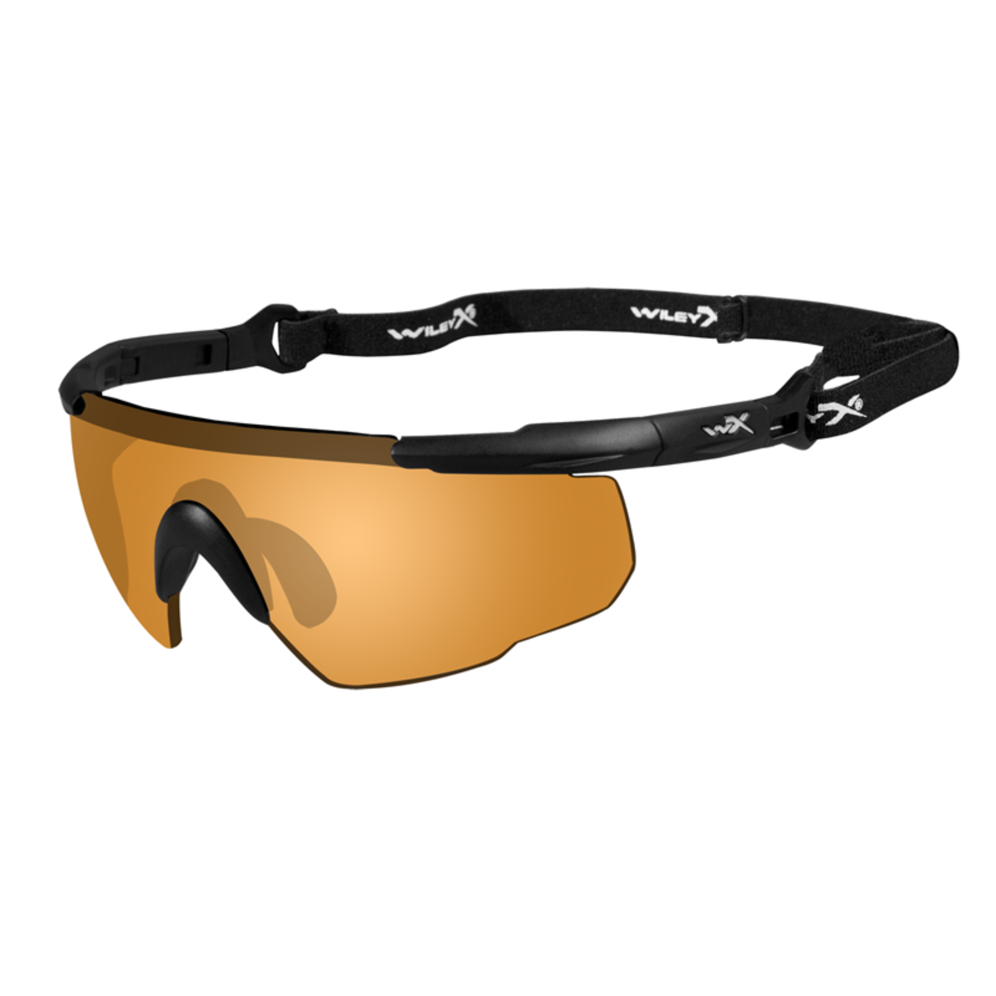 Lunettes Balistique SABER ADVANCED - Noir et Verre Orange