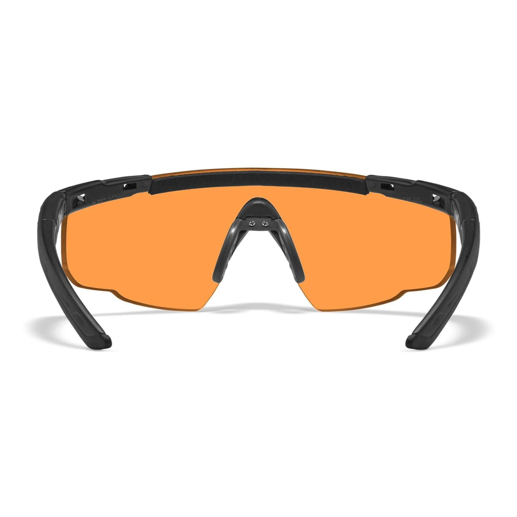 Lunettes Balistique SABER ADVANCED - Noir et Verre Orange