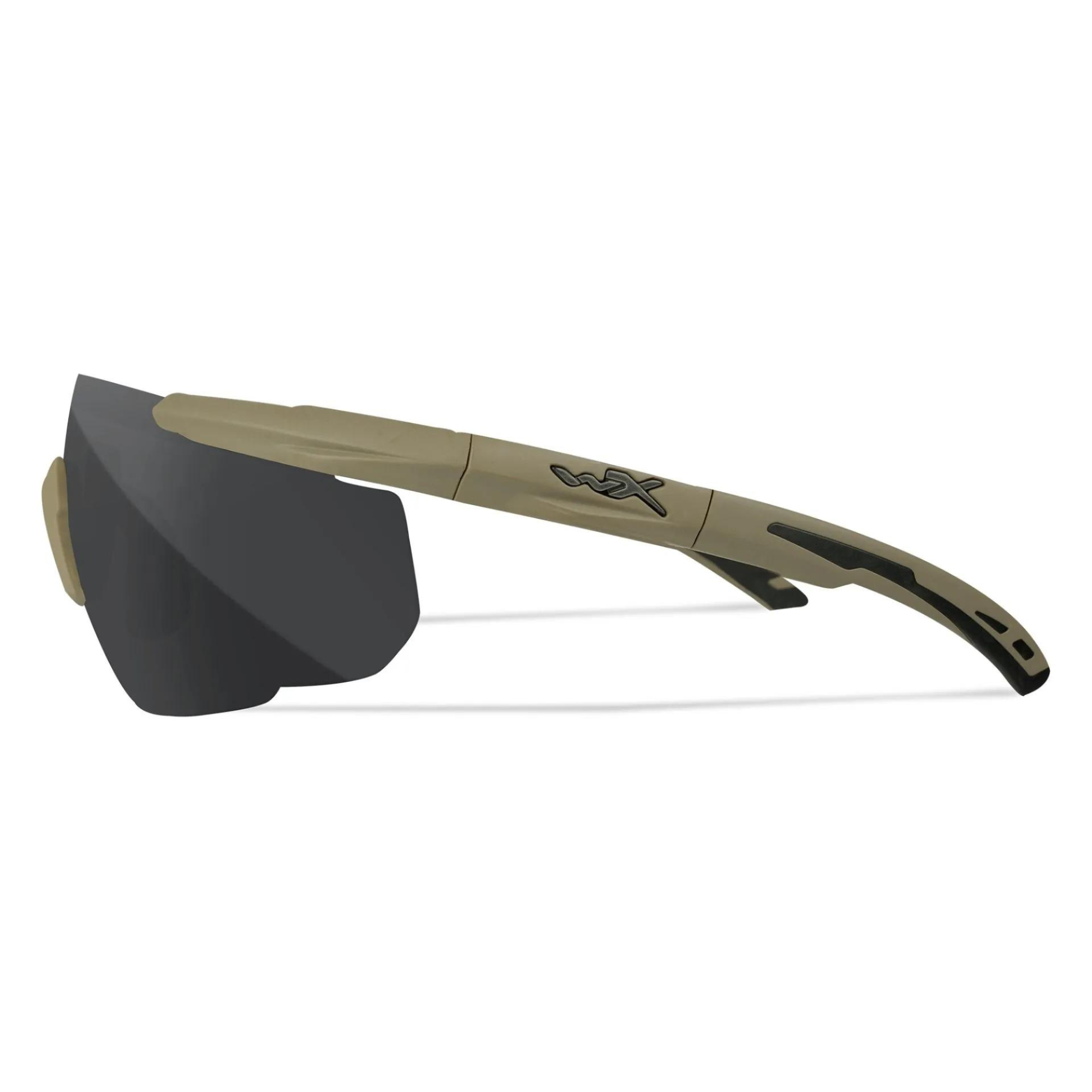 Lunettes Balistique SABER ADVANCED - Triple Pack Verre Fumé + Verre Incolore + Verre Orange