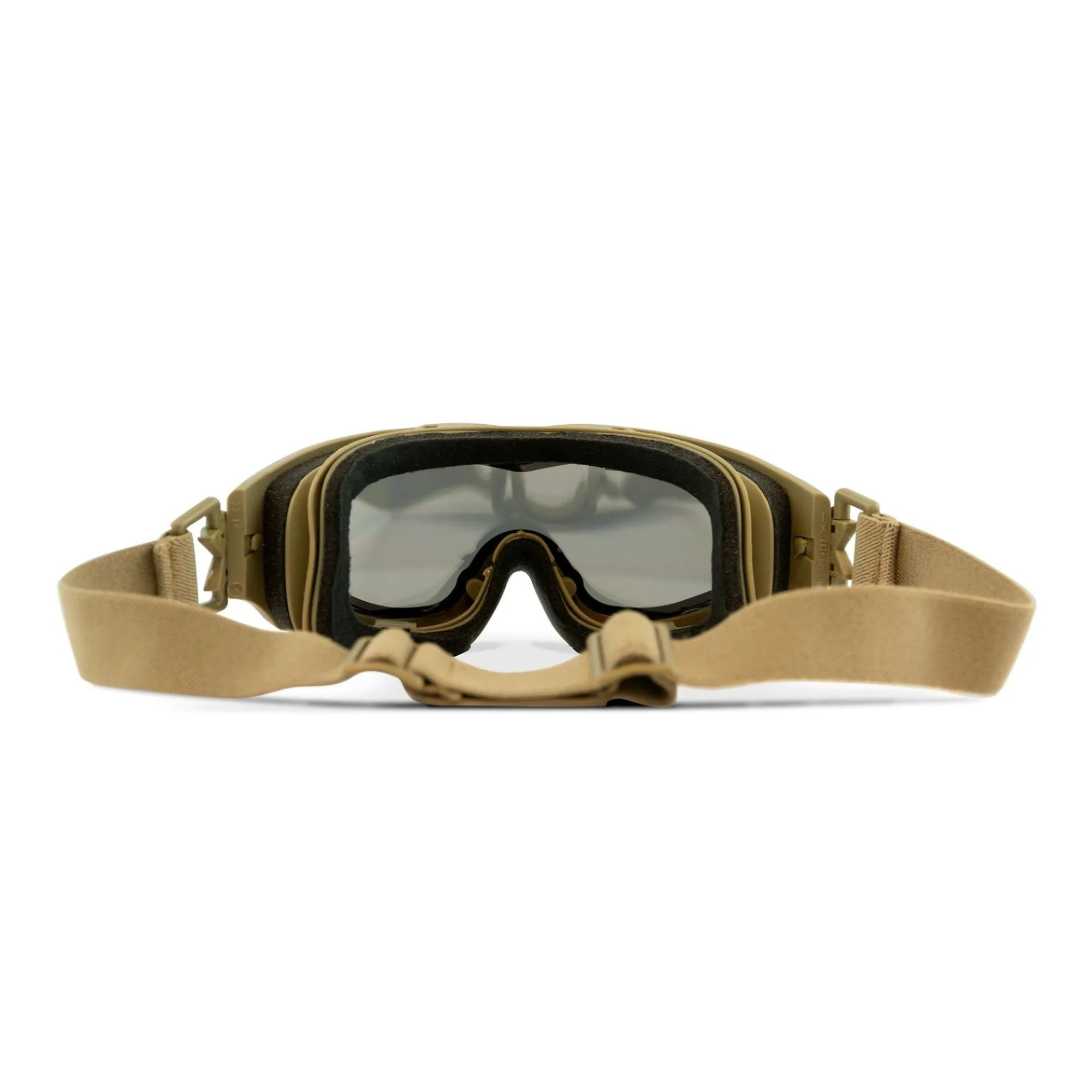Masque Balistique SPEAR DUAL LENS - Triple Pack Verre Fumé + Verre Incolore + Verre Orange