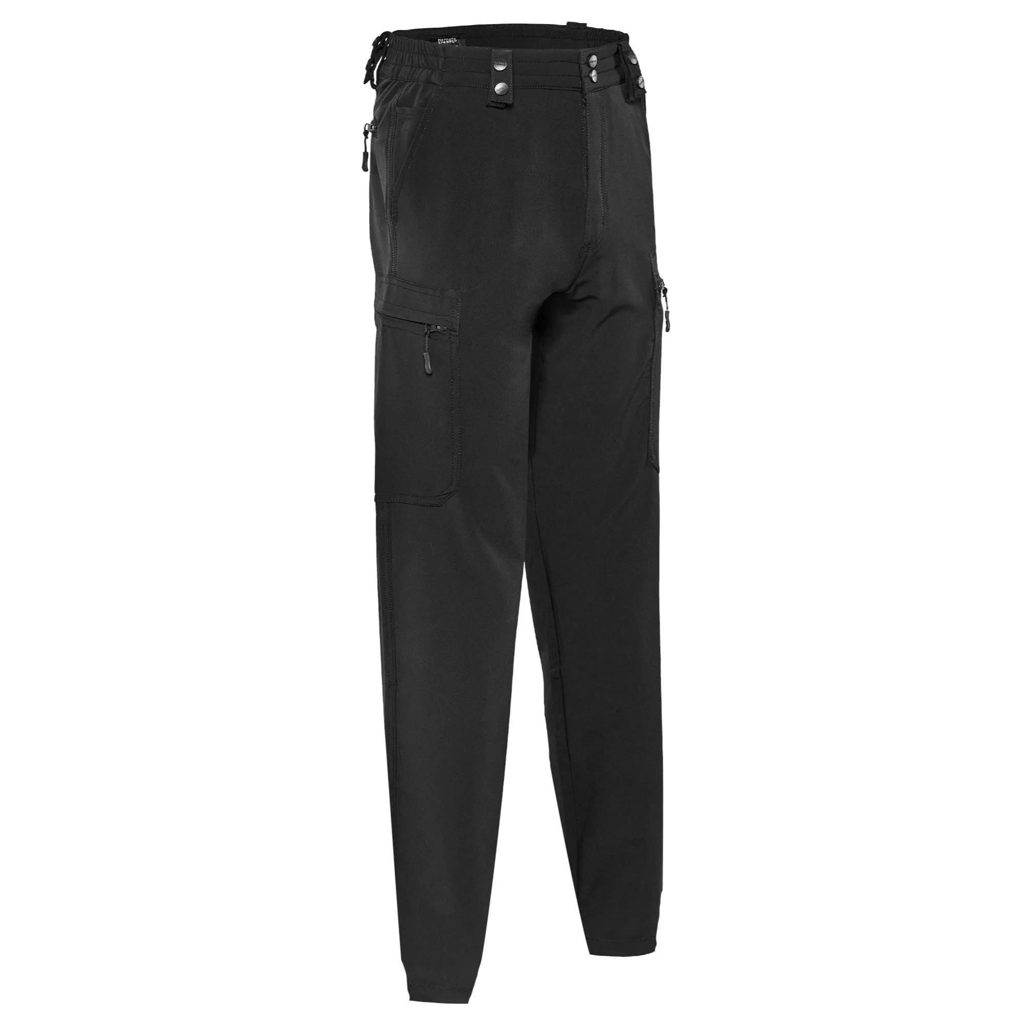 Pantalon d'Intervention Léger Mat Noir Fitté