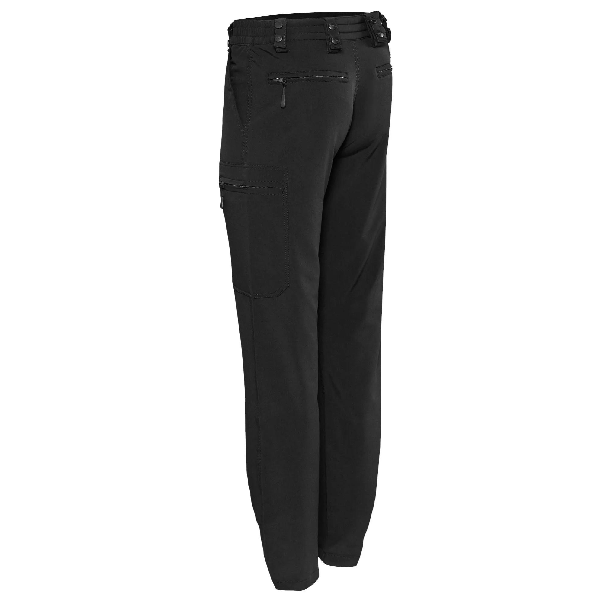 Pantalon d'Intervention Léger Mat Noir Fitté