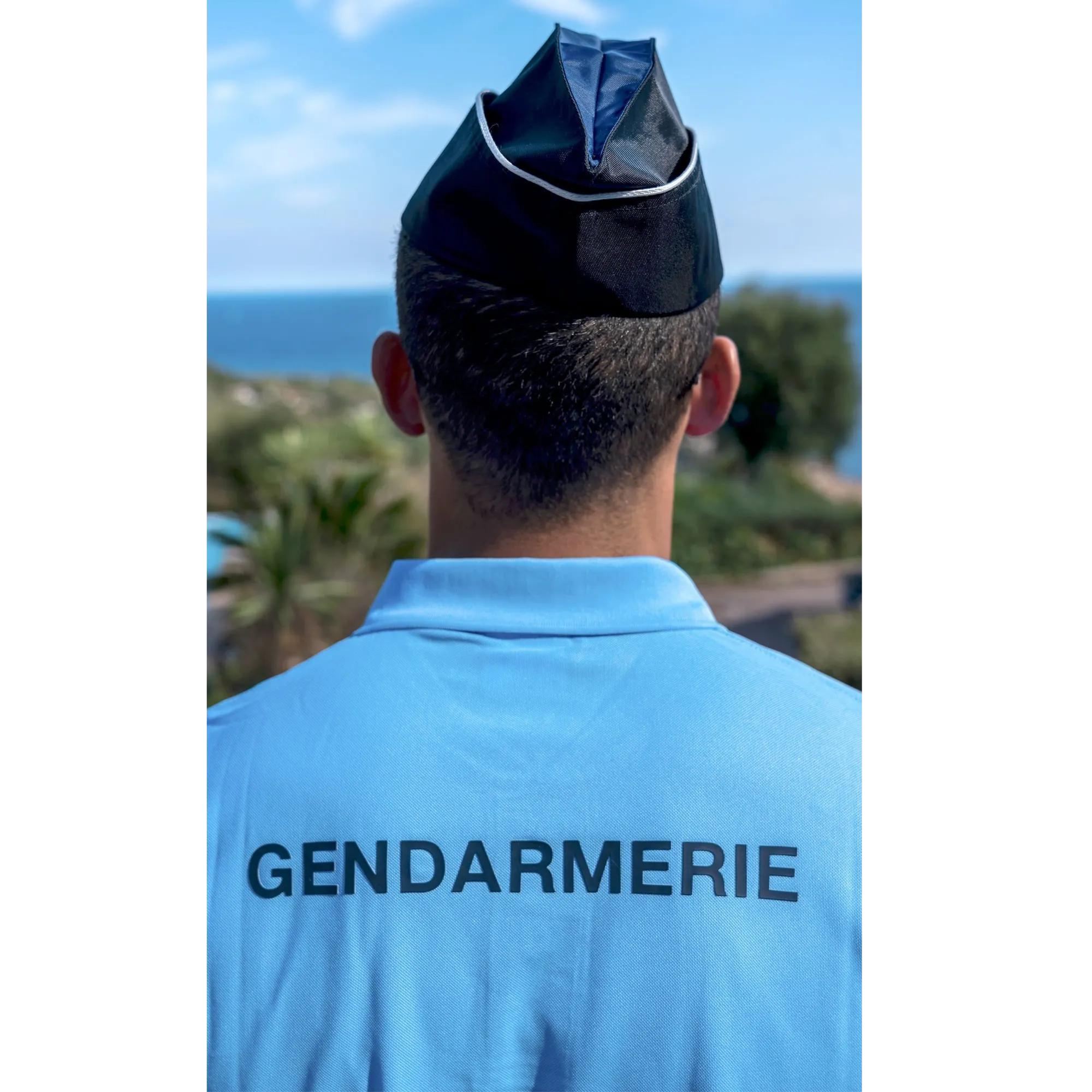 Polo Gendarmerie Bleu Cooldry® Manches Courtes