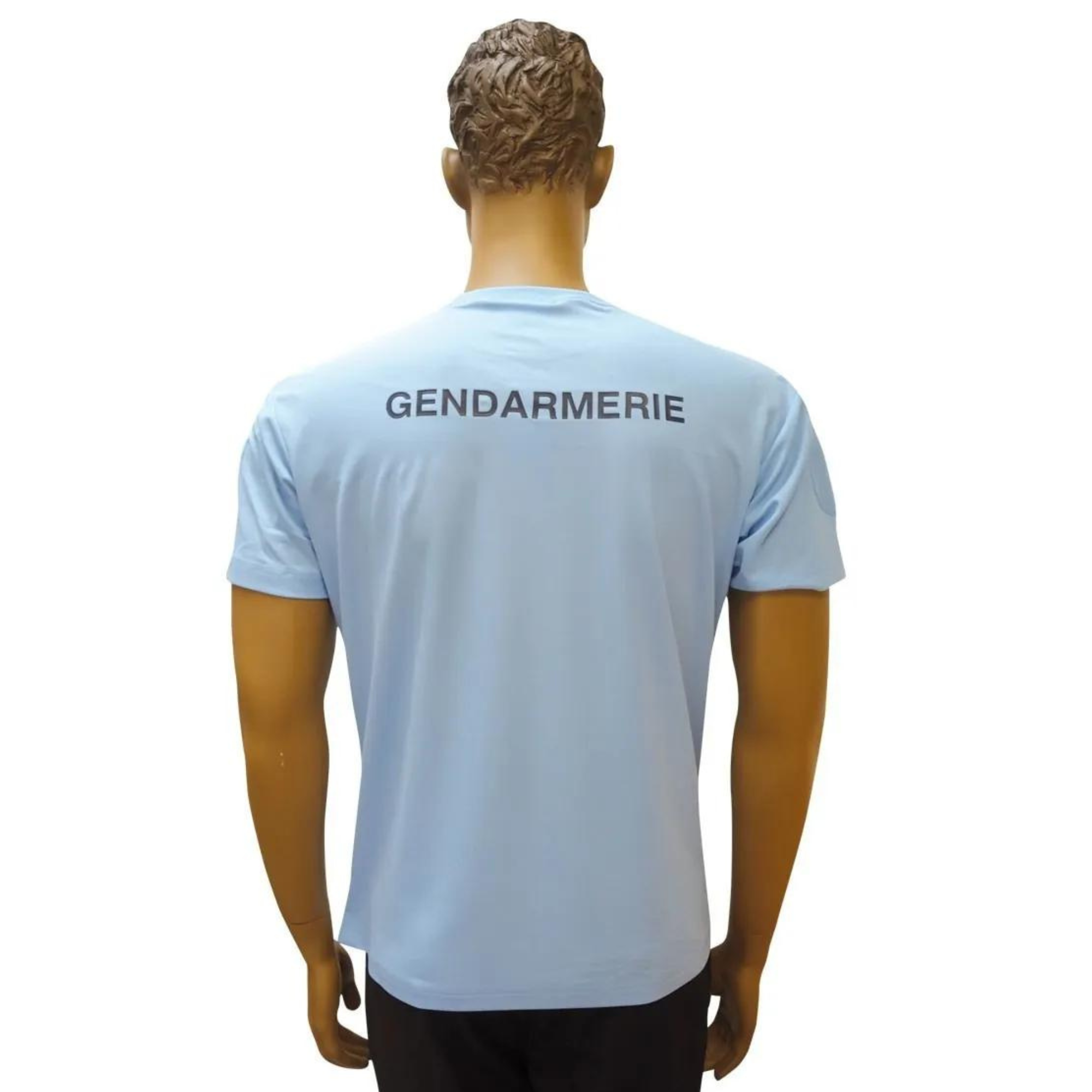 T-shirt Tactique Bleu Cooldry® Manches Courtes Gendarmerie