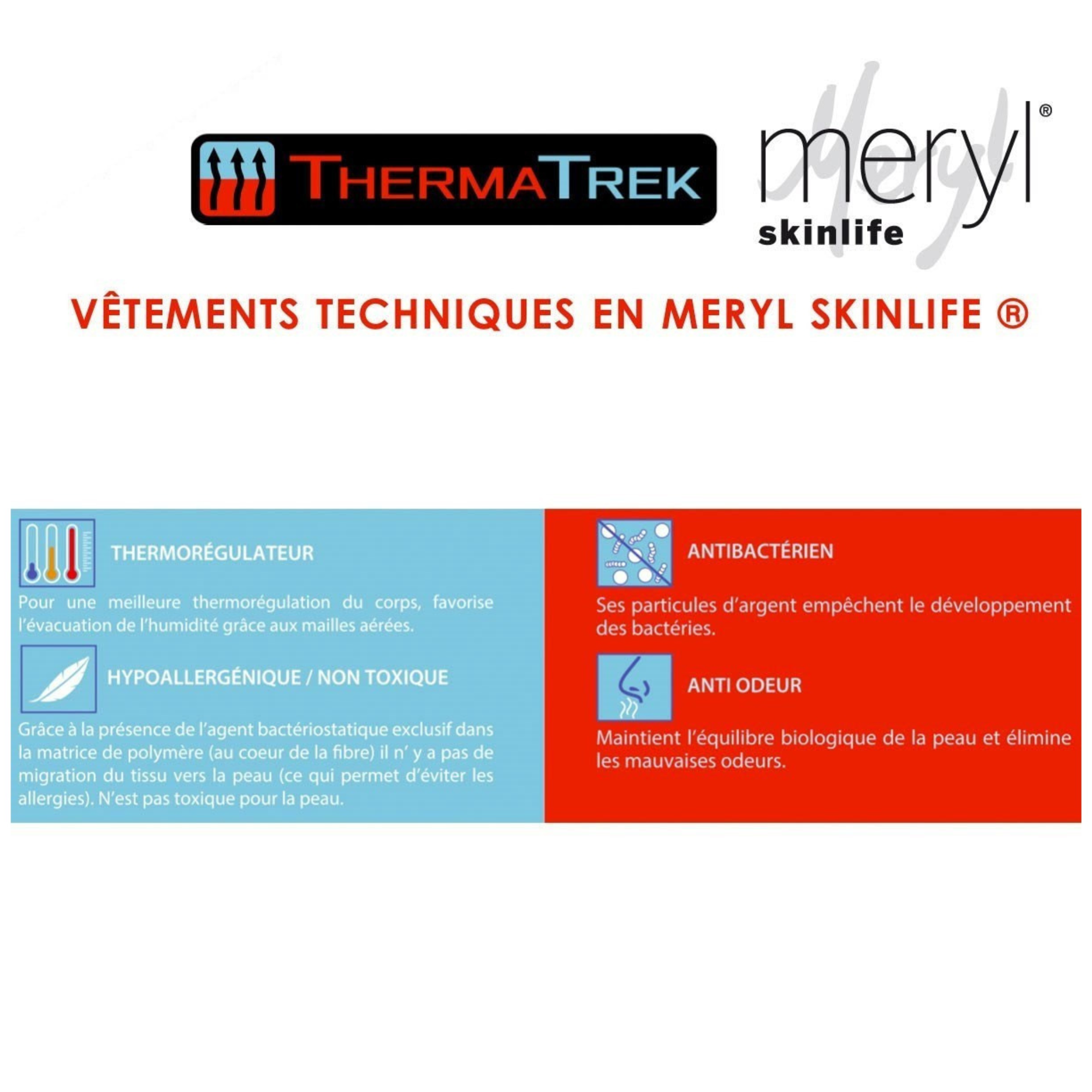 T-shirt Thermique Meryl Skinlife® à Manches Longues