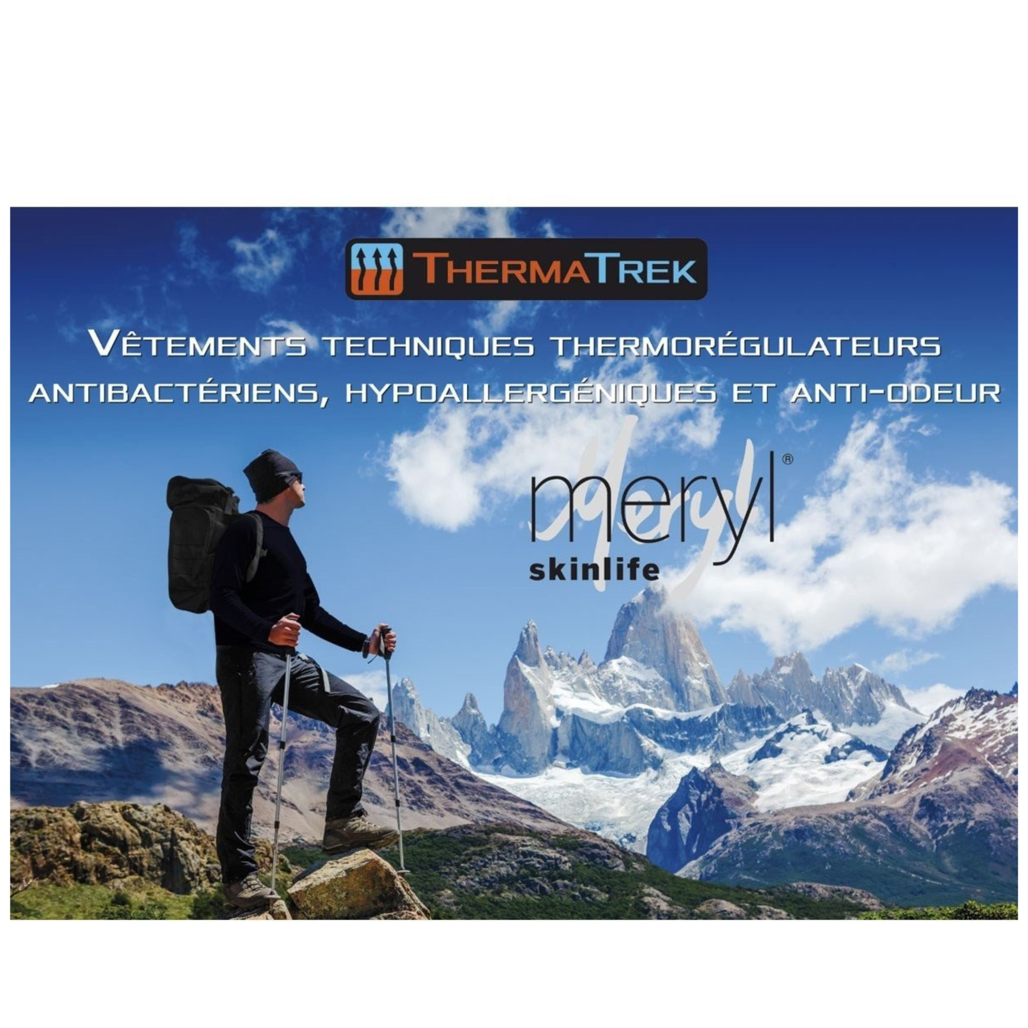 T-shirt Thermique Meryl Skinlife® à Manches Longues