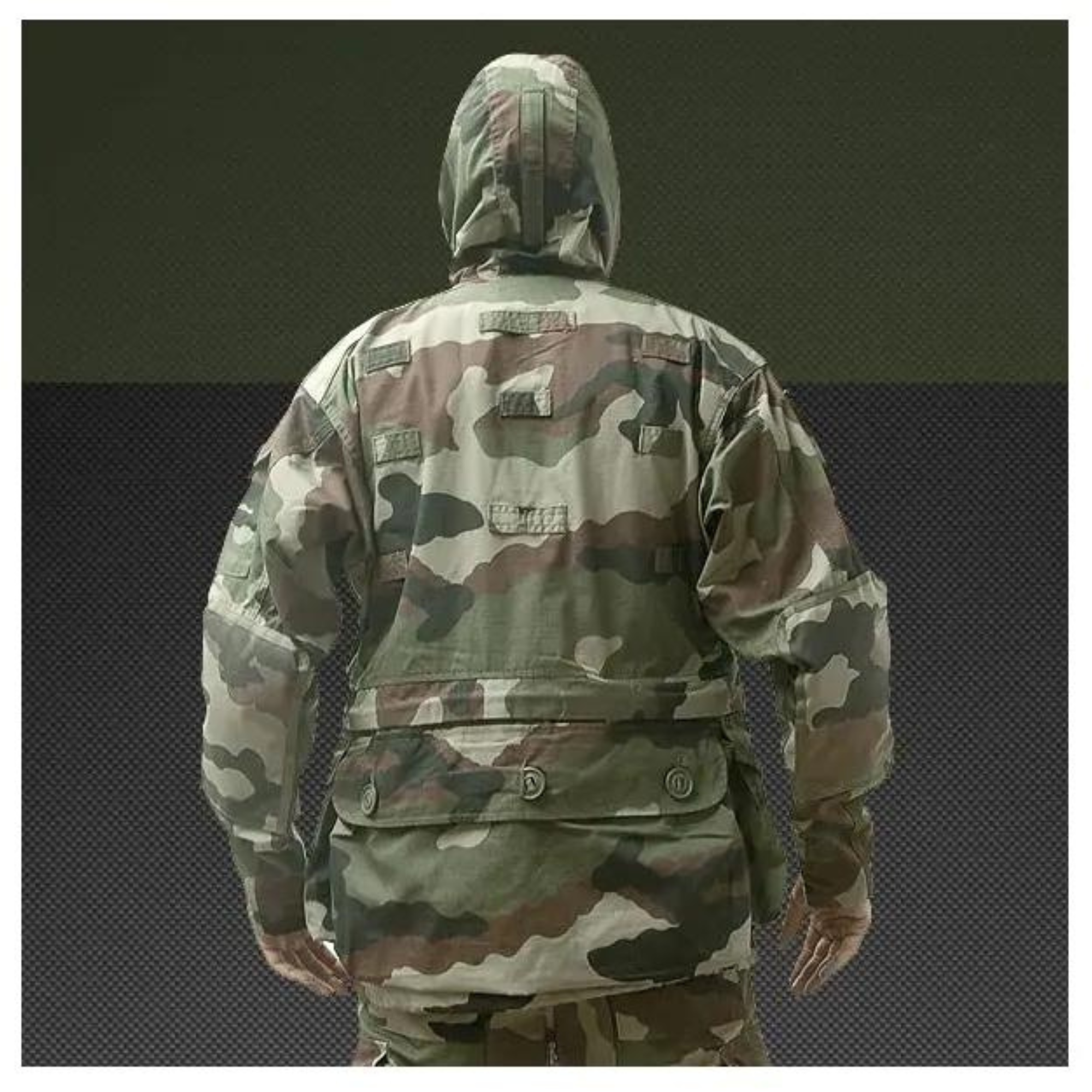 Veste Guerilla Intempéries Camouflage Centre Europe