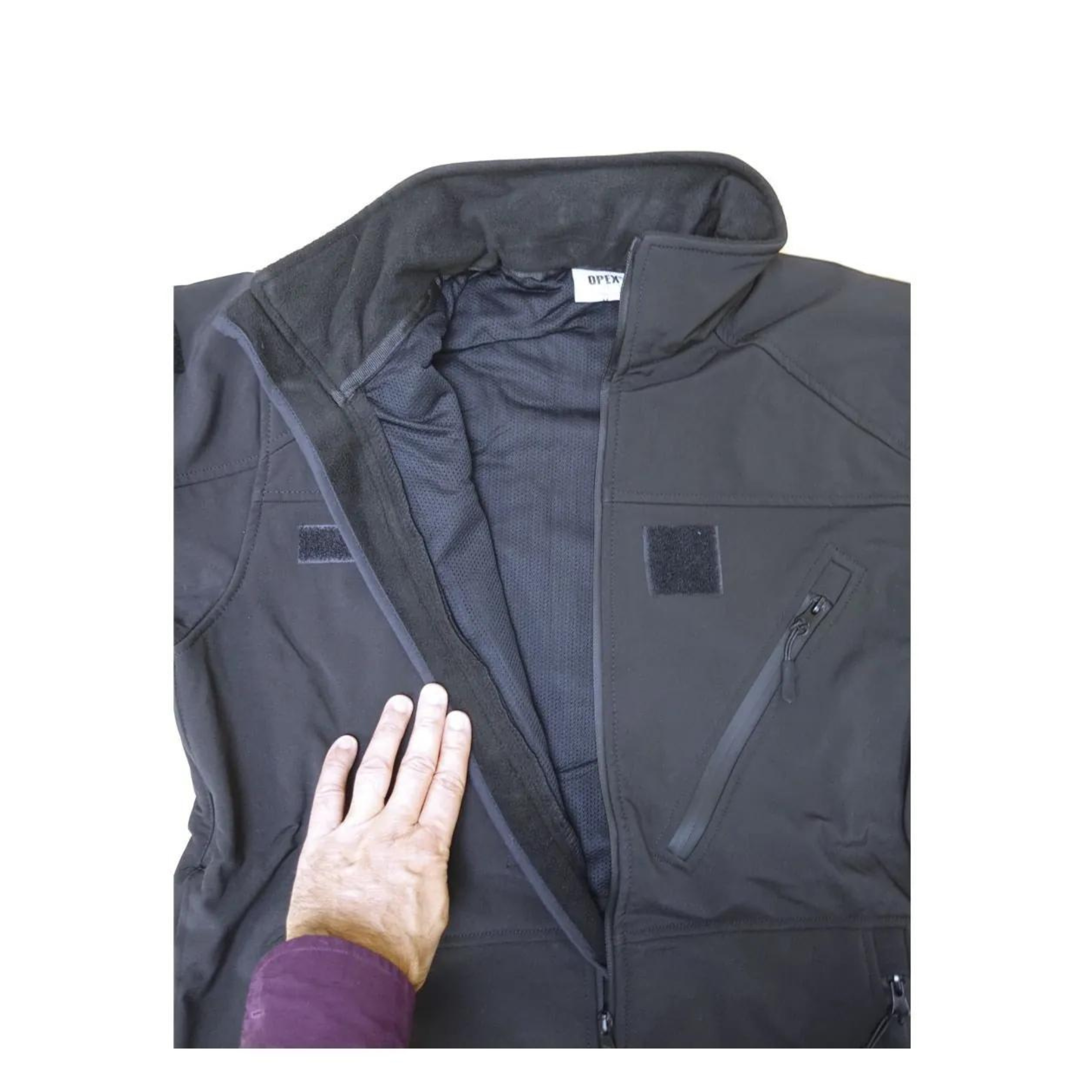 Veste Softshell 3 Couches Noire