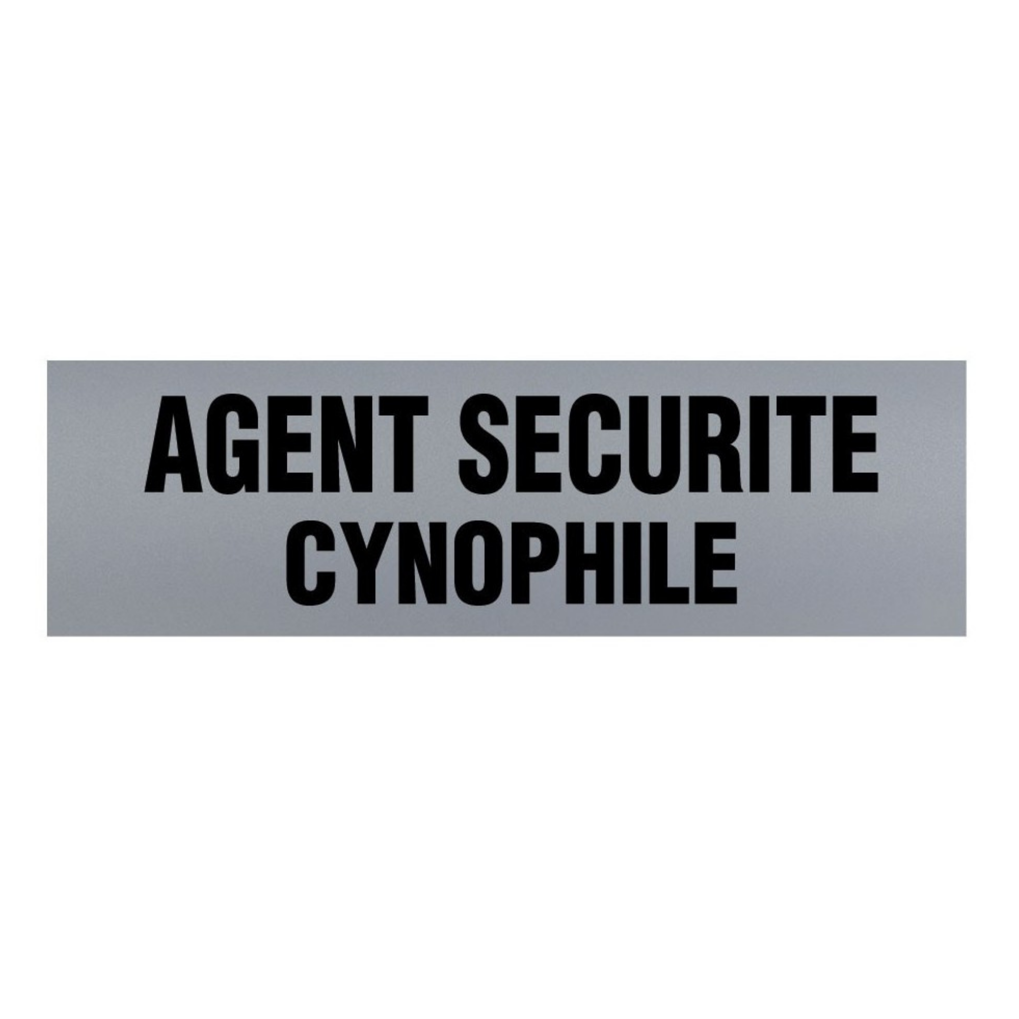 Bandeau d'Identification Réfléchissant Agent Sécurité Cynophile