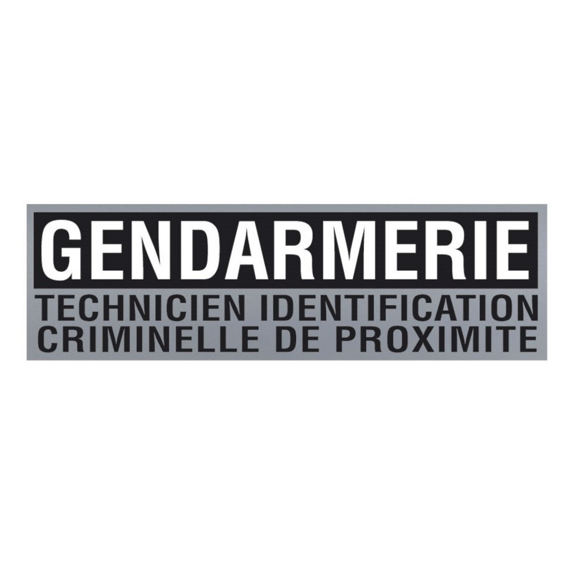 Bandeau d'Identification Réfléchissant Gendarmerie TIC de Proximité