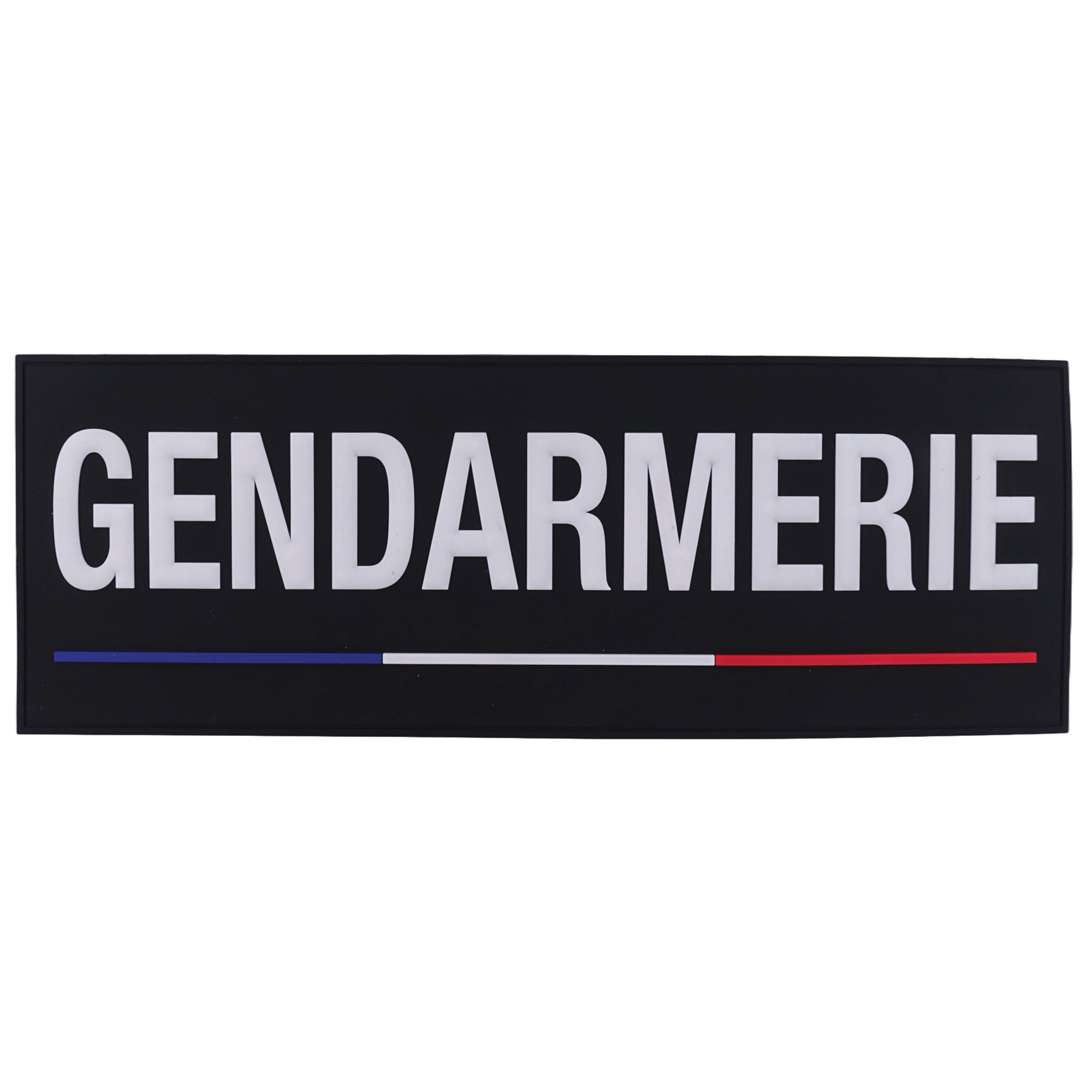 Bandeau d'Identification Souple en Rubber Gendarmerie