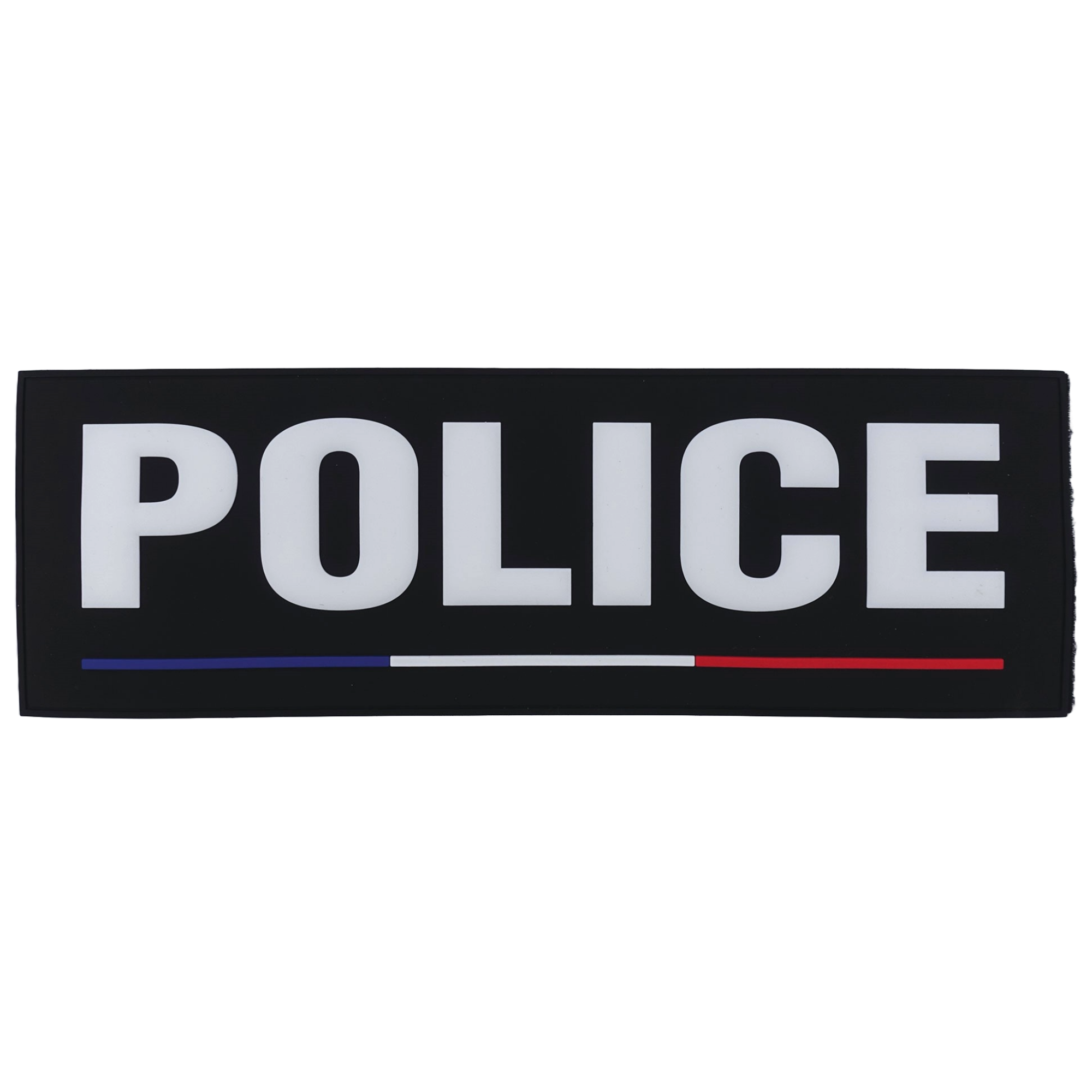 Bandeau d'Identification Souple en Rubber Police