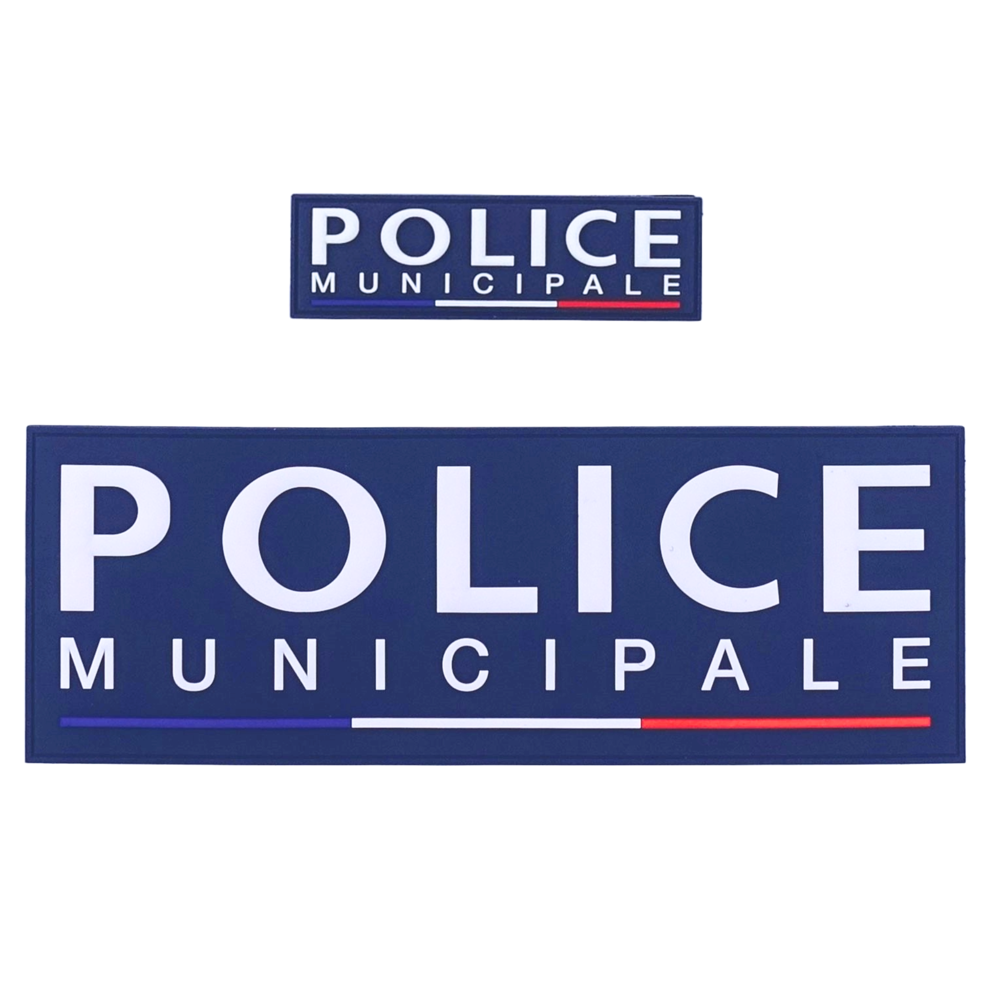 Bandeau d'Identification Souple en Rubber Police Municipale