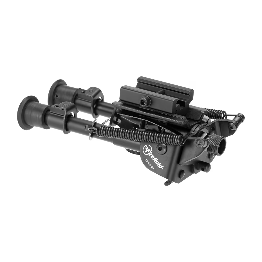 Bipied Compact 6-9” – Pivot avec Adaptateur Picatinny