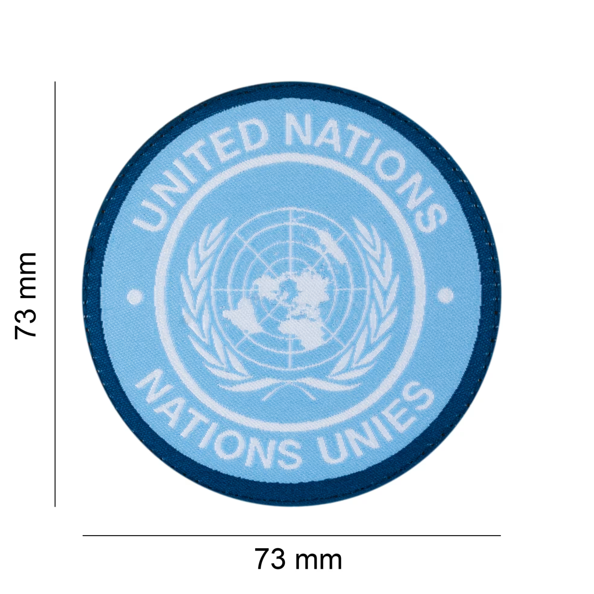Écusson Nations Unies Rond