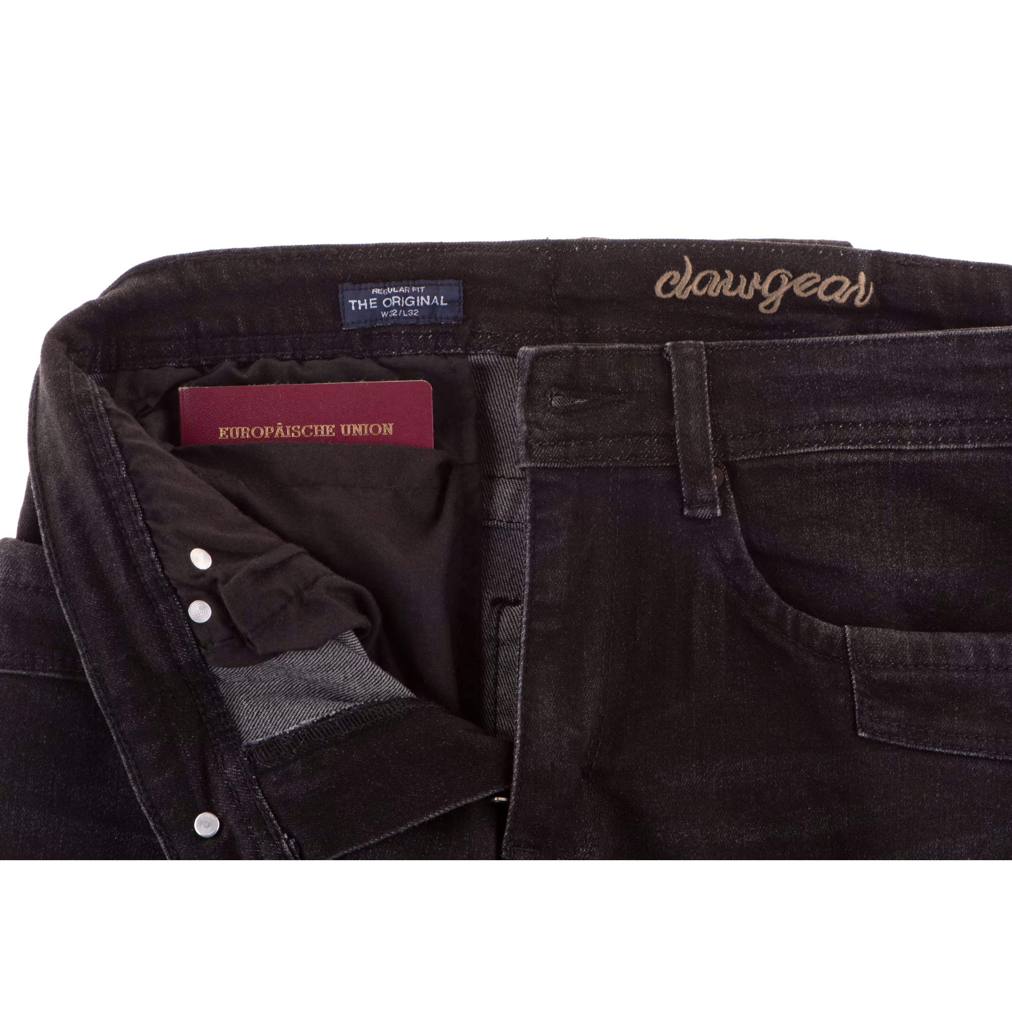 Jeans tactique Blue Denim Tactical Flex (Black Grey Washed)