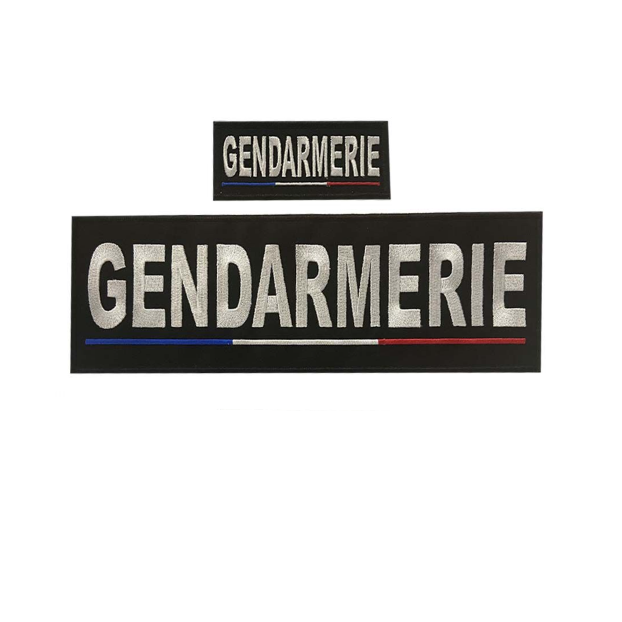 Jeu de Bandes Brodées Gendarmerie France