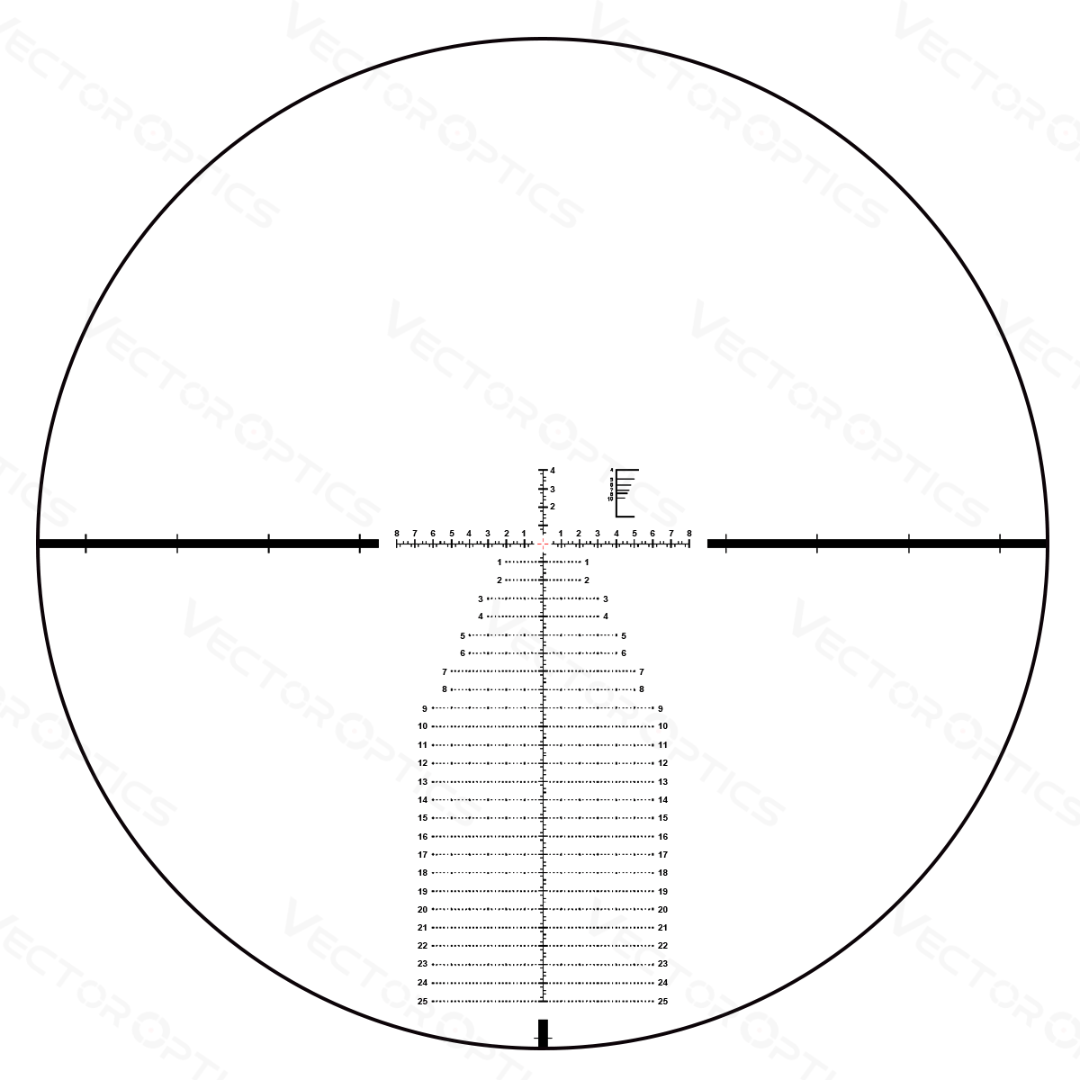 Lunette Continental x6 4-24x56 FFP – PRS & Long Range