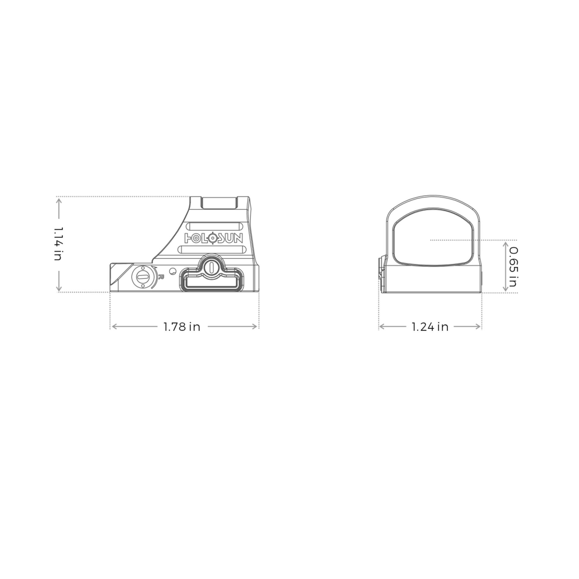 Micro-Viseur Reflex HE507C-X2 ACSS – Réticule Rouge ACSS