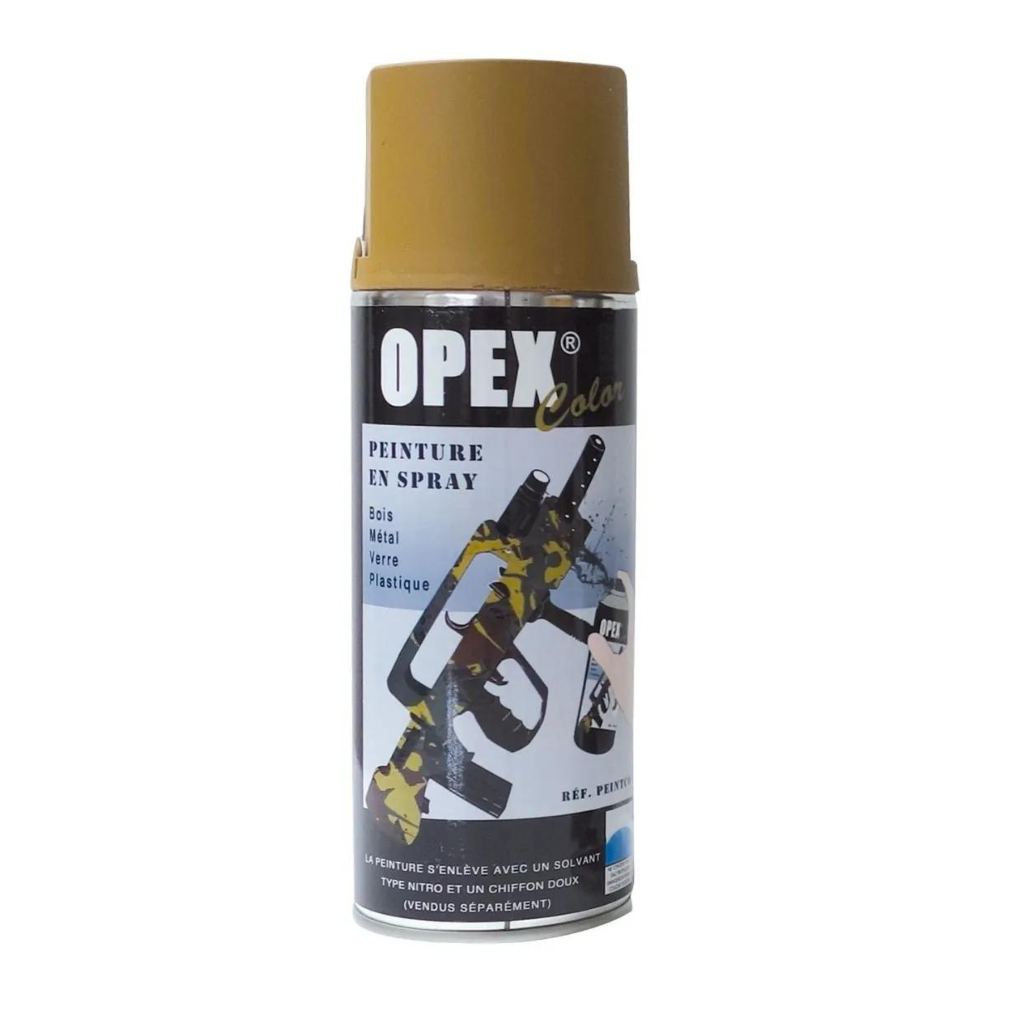 Peinture d'Armement en Spray 400 ml Sable Armée Française